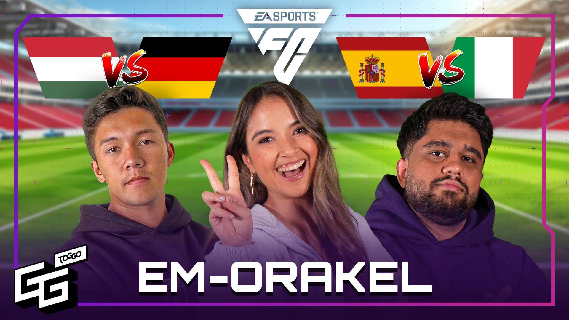 Deutschland vs Ungarn mit umgedrehten Controllern
