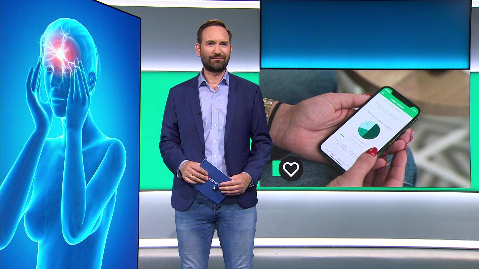 Thema u. a.: Wie gut sind Apps gegen Migräne?