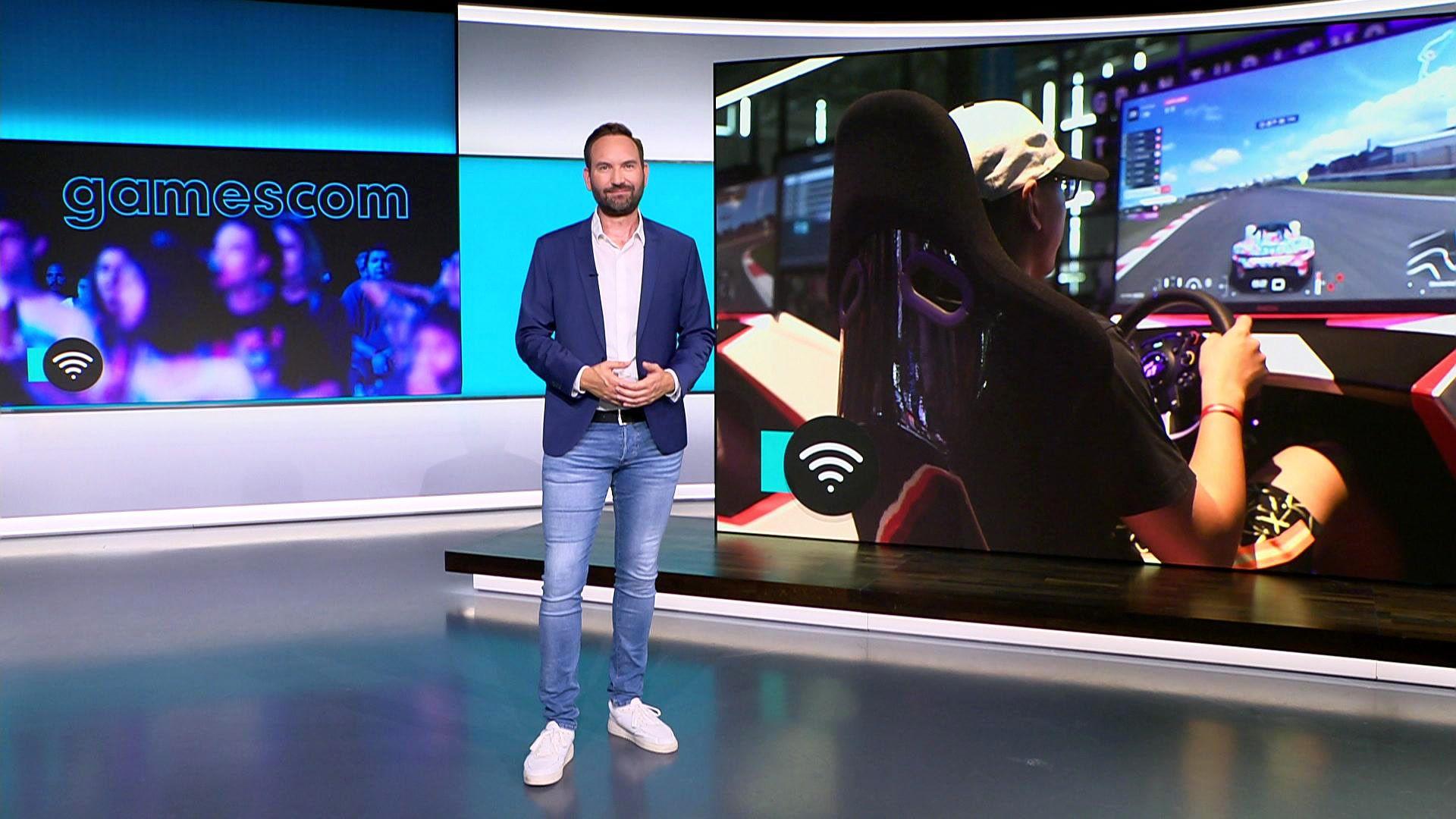 Thema u. a.: Gamescom - die Trends und Highlights der Spiele-Messe
