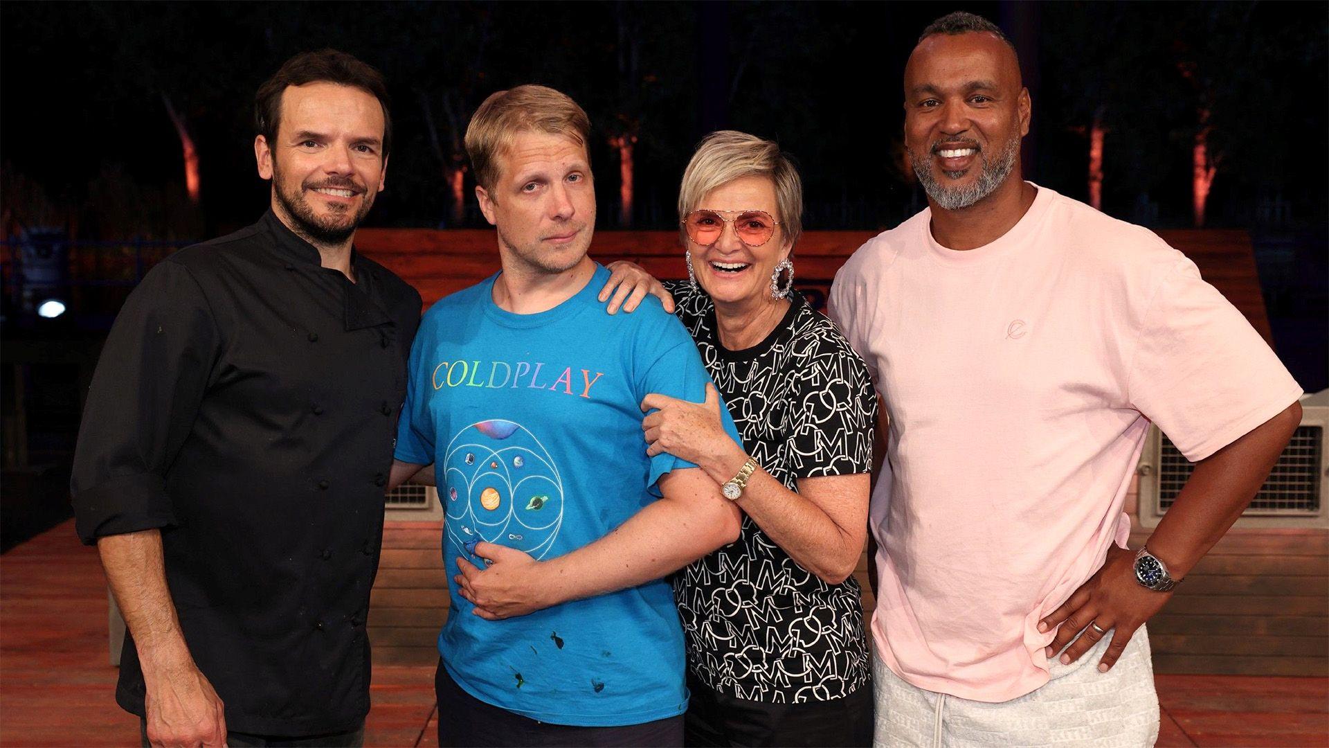 Mit Patrick Esume, Fürstin Gloria von Thurn und Taxis, Oliver Pocher