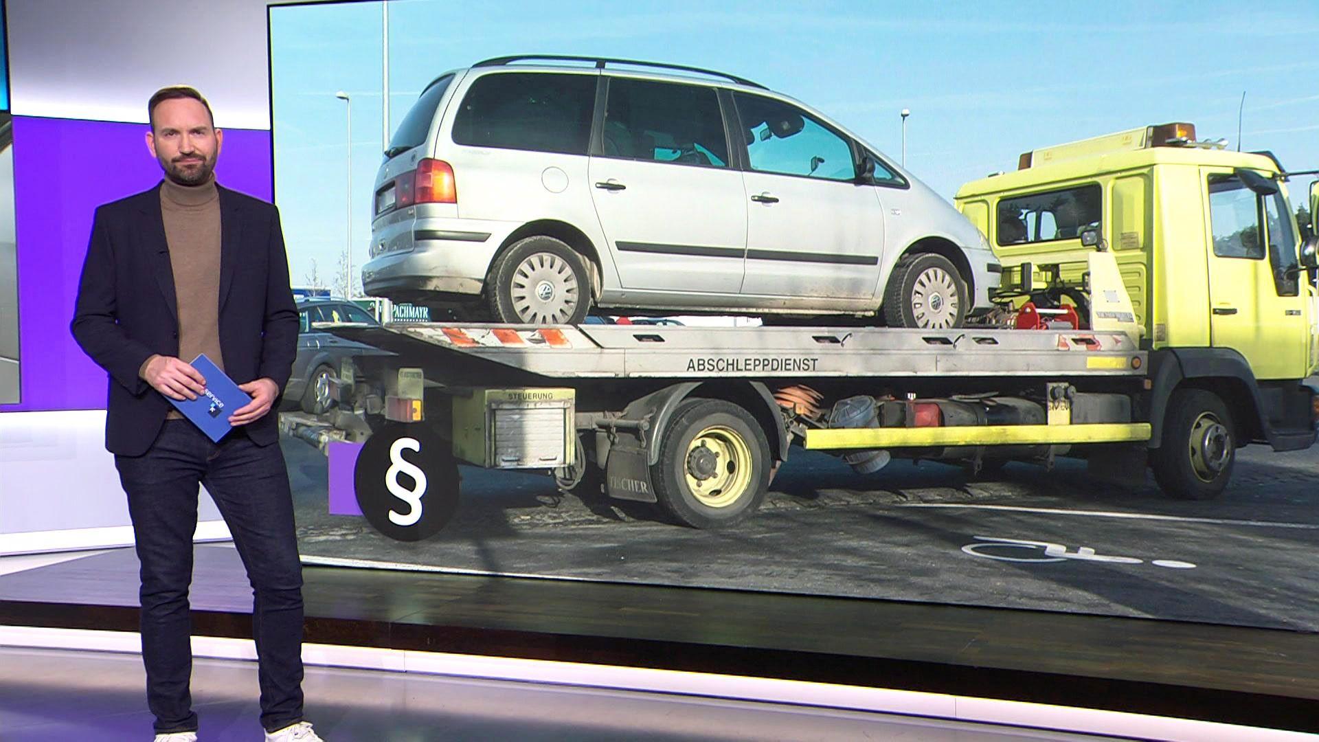 Thema u. a.: Parkplatz-Abzocke durch private Firmen