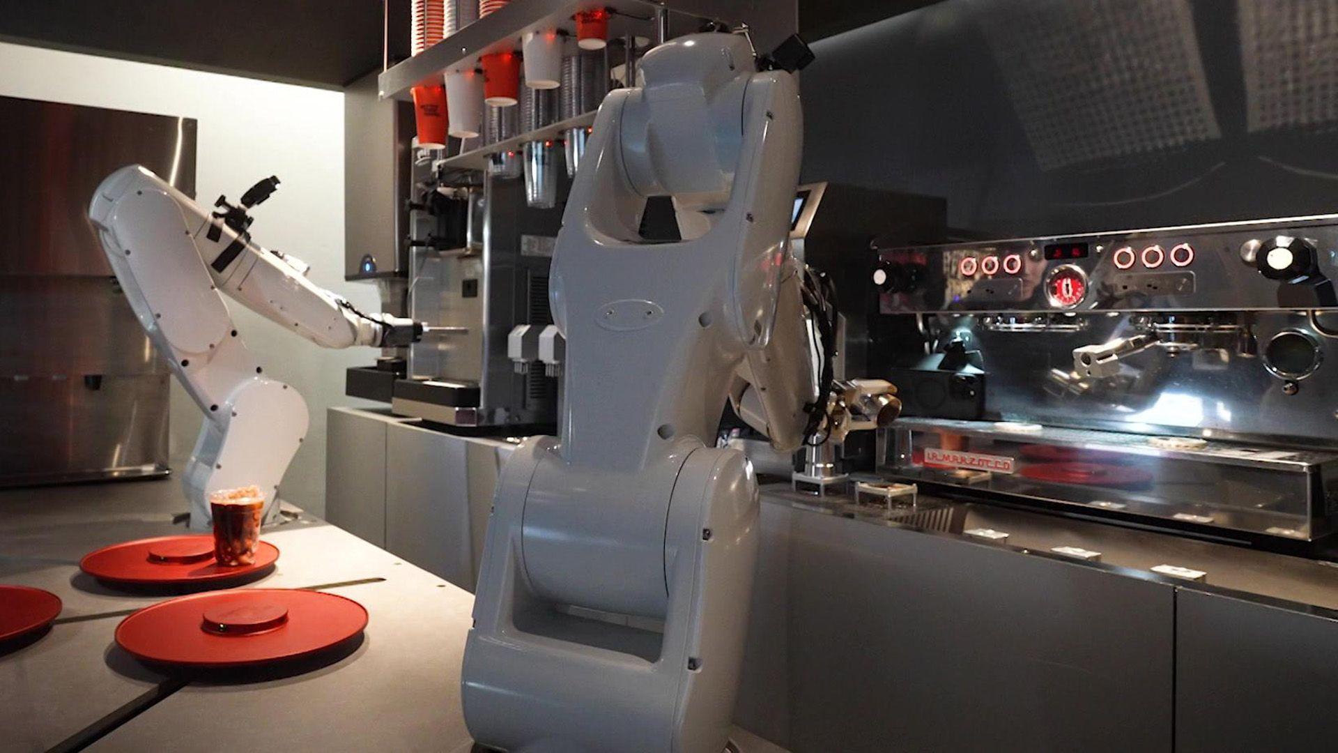 Thema u. a.: Das Roboter-Restaurant - frischer Kaffee und Co. ohne Menschen