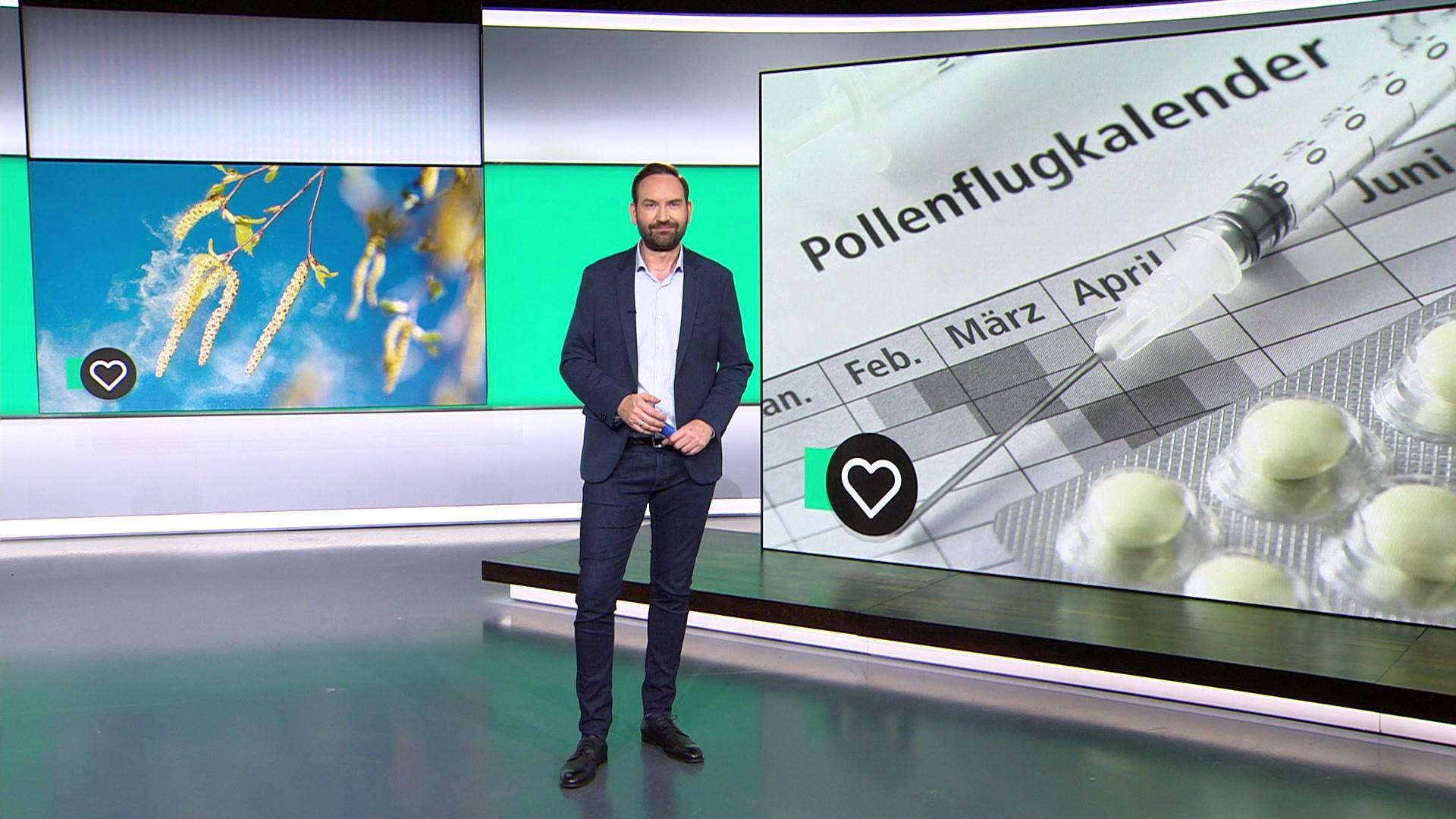 Thema u. a.: Wenn die Pollen fliegen - der frühe Start in die Allergie-Saison