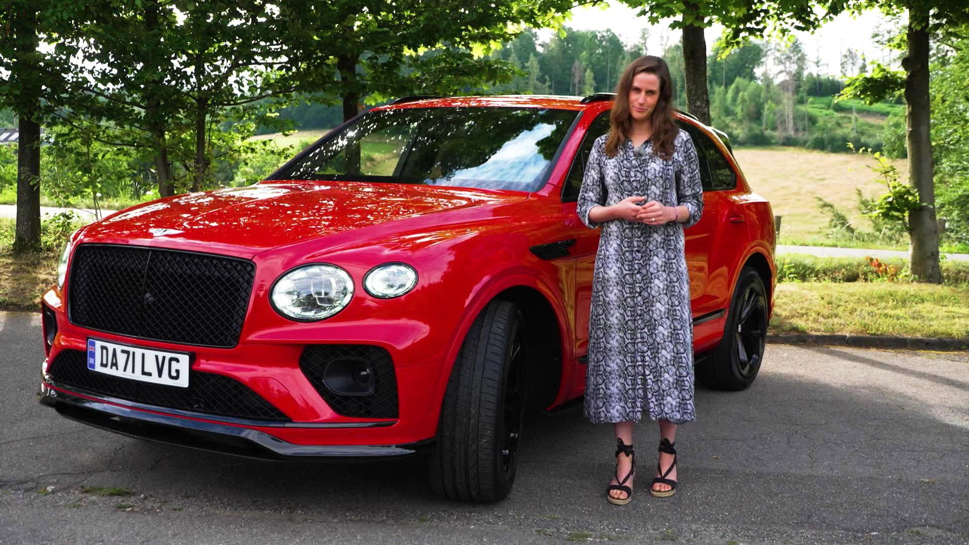 Thema u.a.: Ein sündhaft teures Vergnügen mit dem Bentley Bentayga S