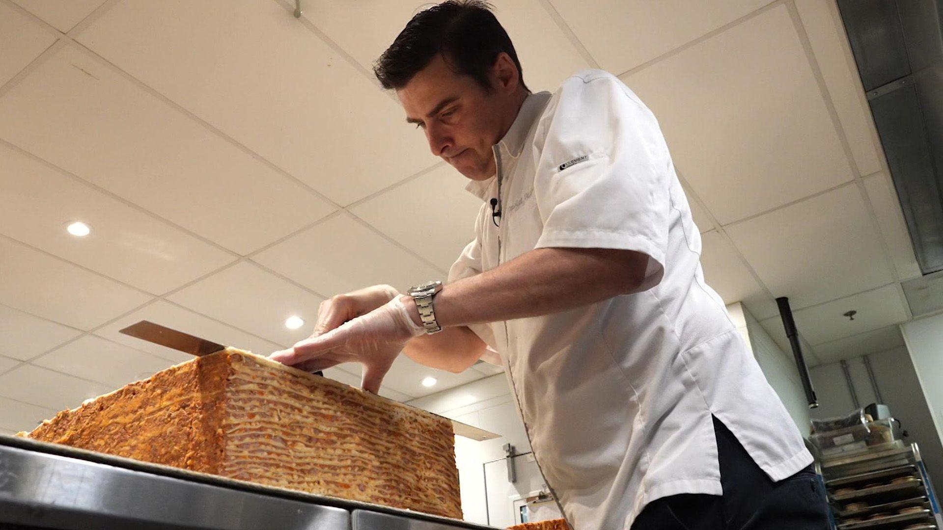 Thema u.a.: Die größte Lasagne der Welt