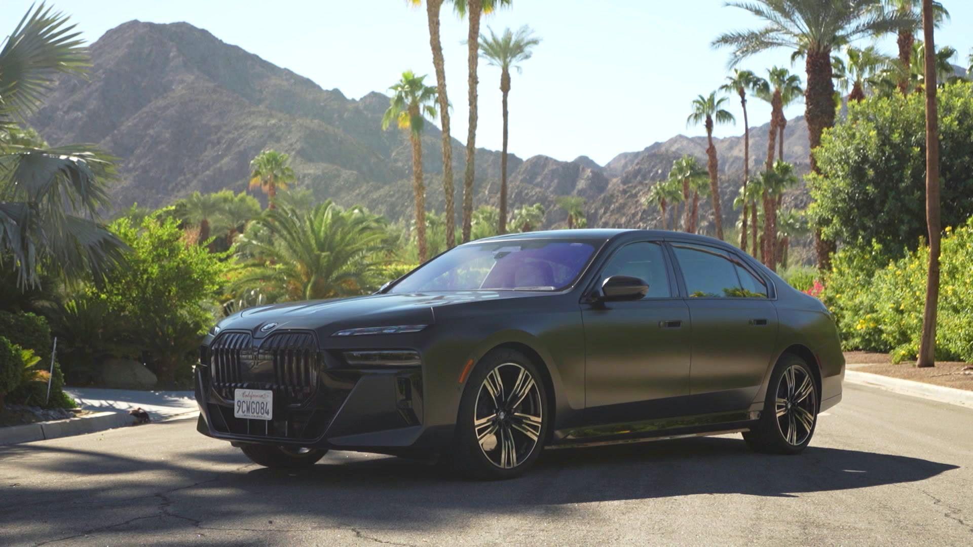 Thema u. a.: Fabian fährt den BMW i7