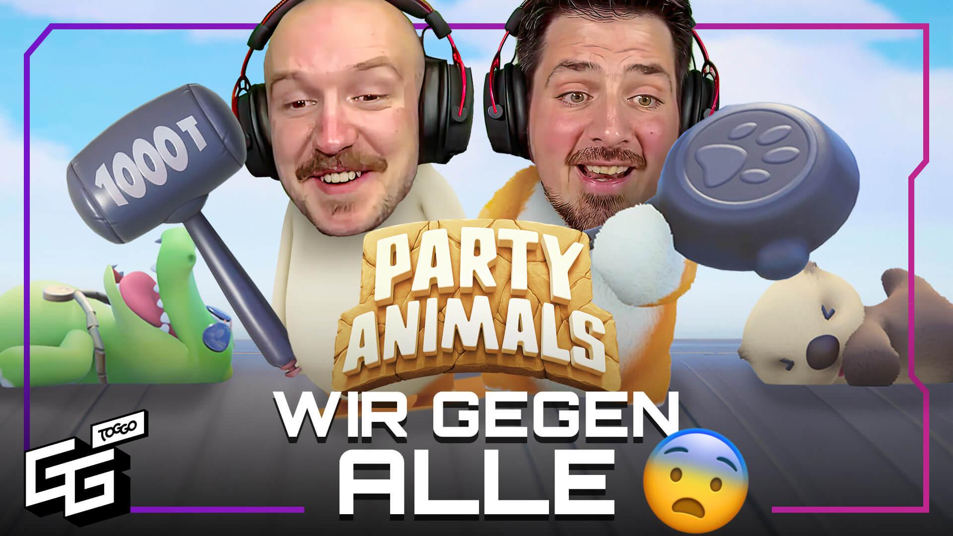 Kuscheln? Nö! Hier wird geprügelt! | Party Animals First Try