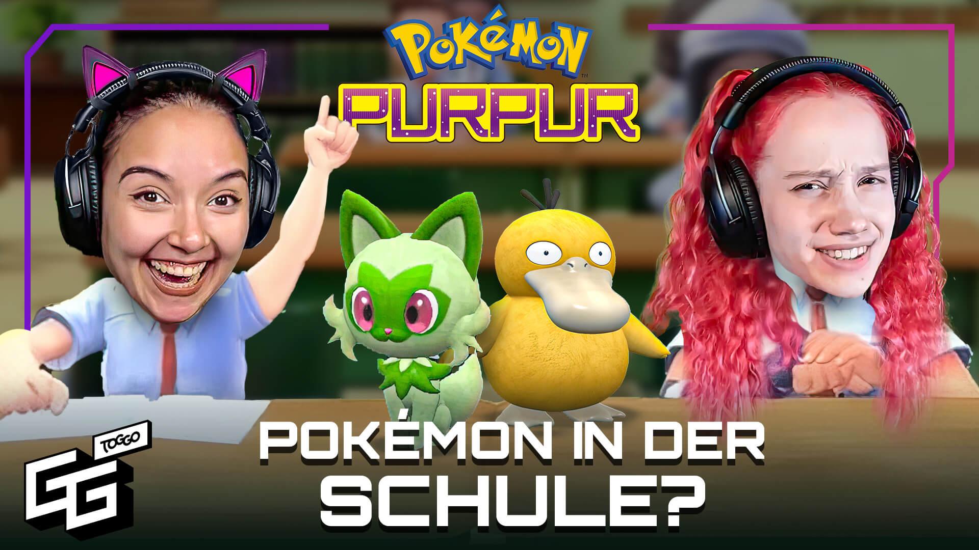 Alter, was müssen wir hier alles lernen?! | Pokémon Purpur
