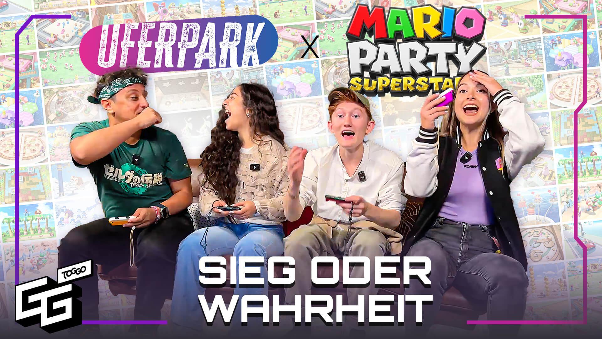 Mario Party, aber wer verliert, muss die Wahrheit sagen