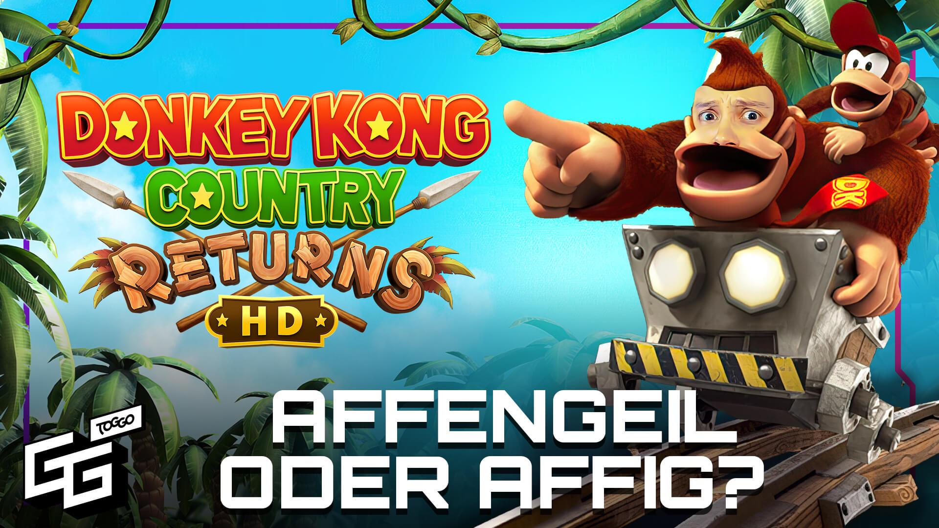 Ist das Game zu schwierig? - Donkey Kong Country Returns HD