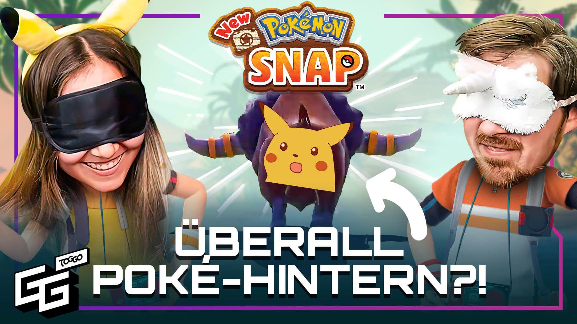 Wir fotografieren Pokémon BLIND! | New Pokémon Snap
