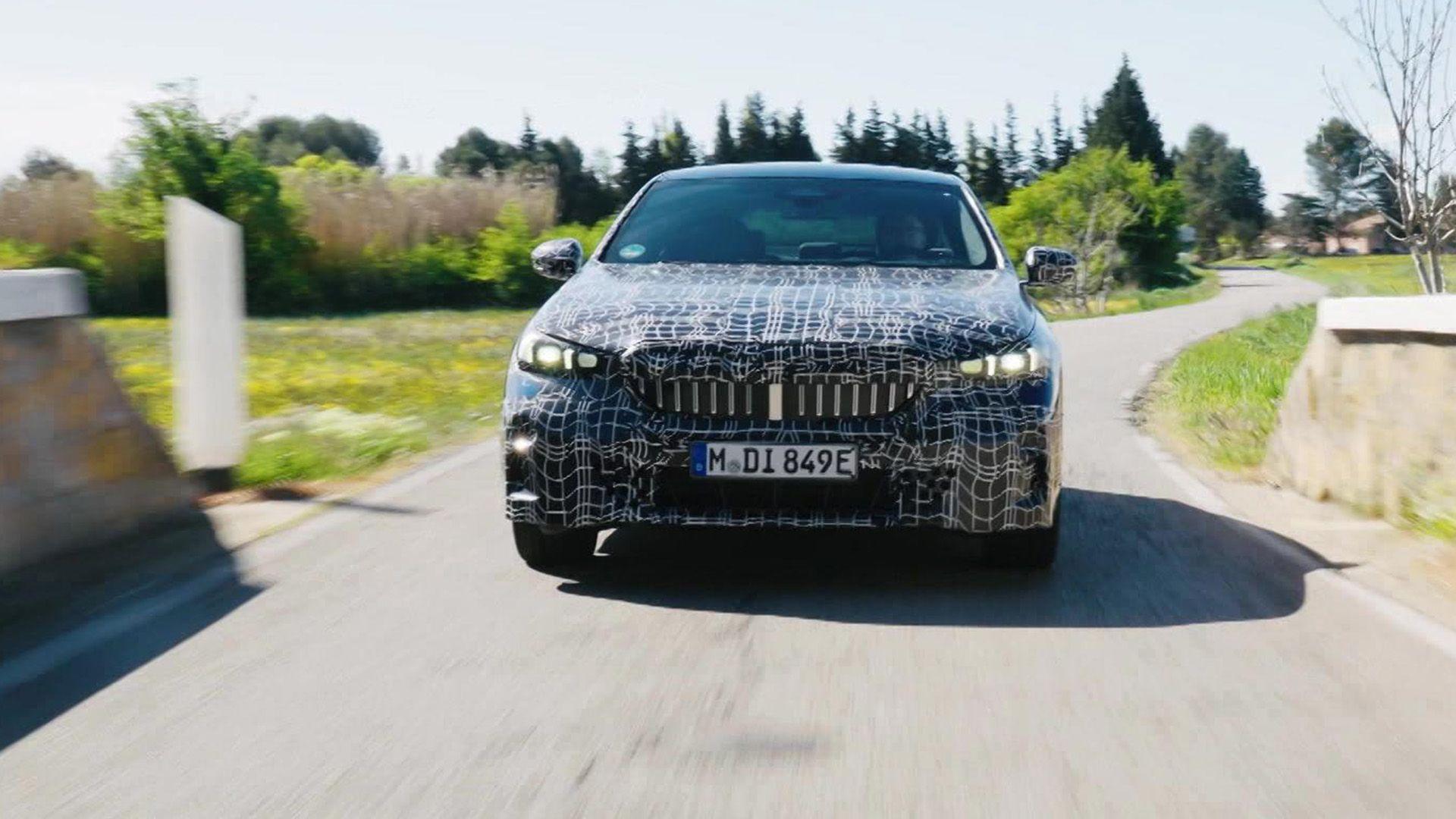 Thema u.a.: Auf Erprobungsfahrt im neuen BMW i5