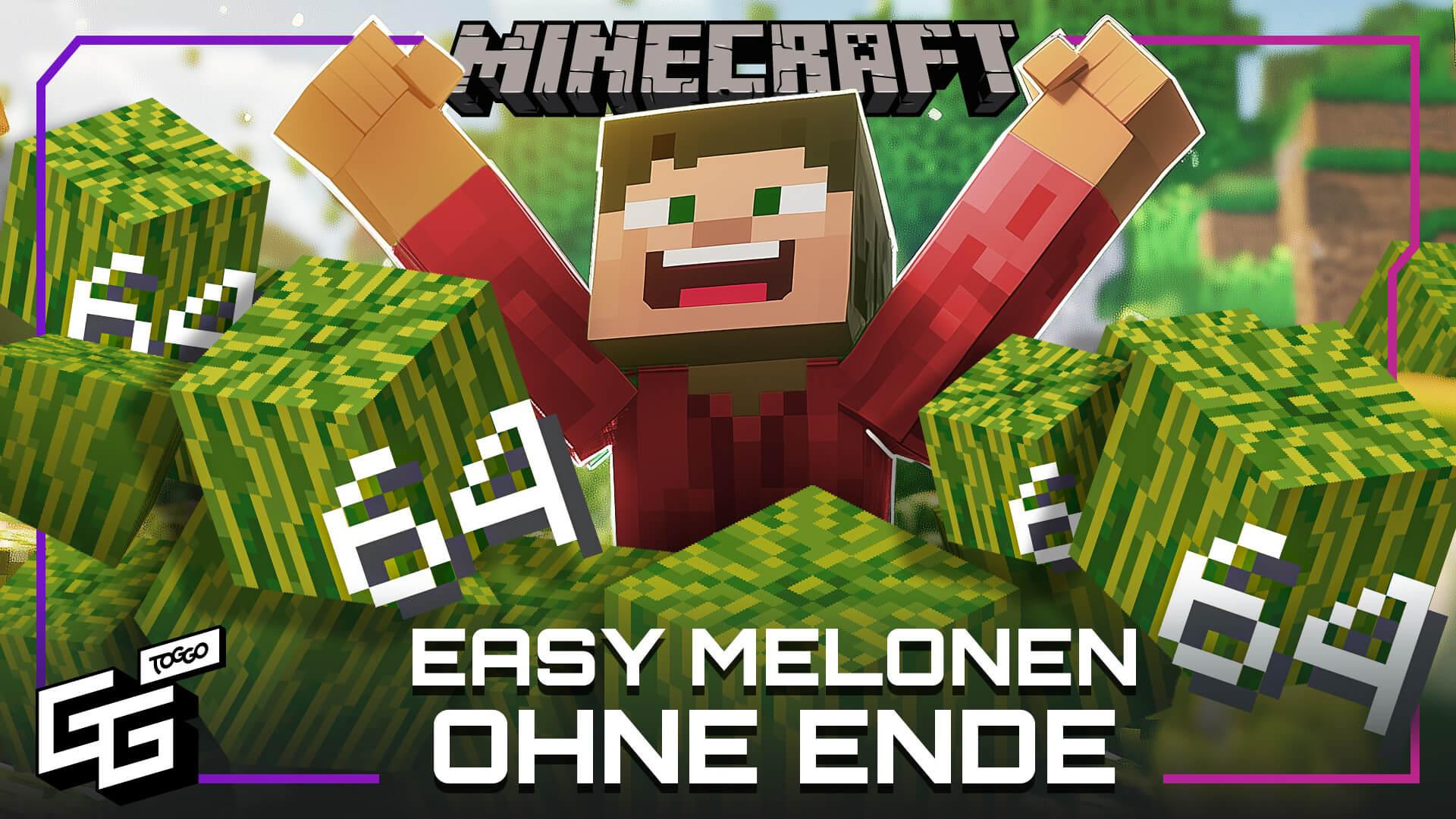 Diese Melonen Farm ist so einfach! | Minecraft Folge 37