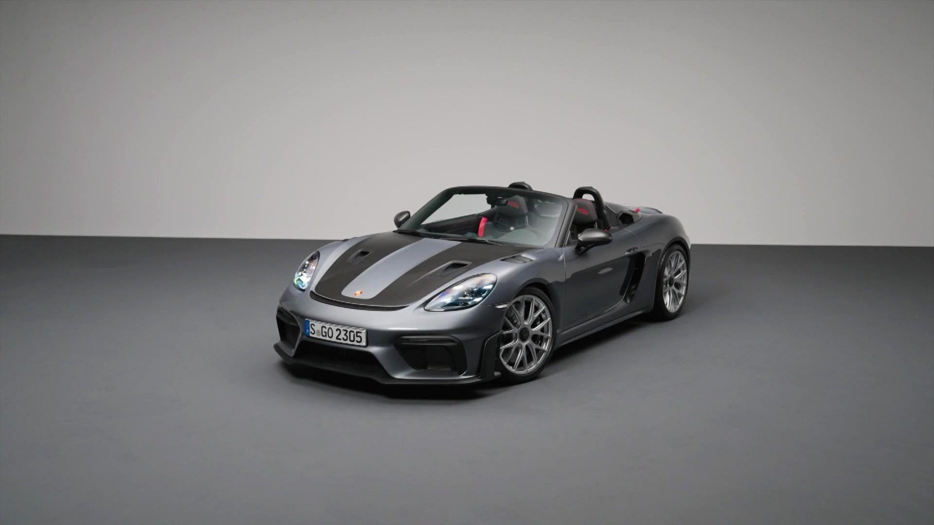 Thema u. a.: Fabian wirft einen ersten Blick auf den 718 Spyder RS
