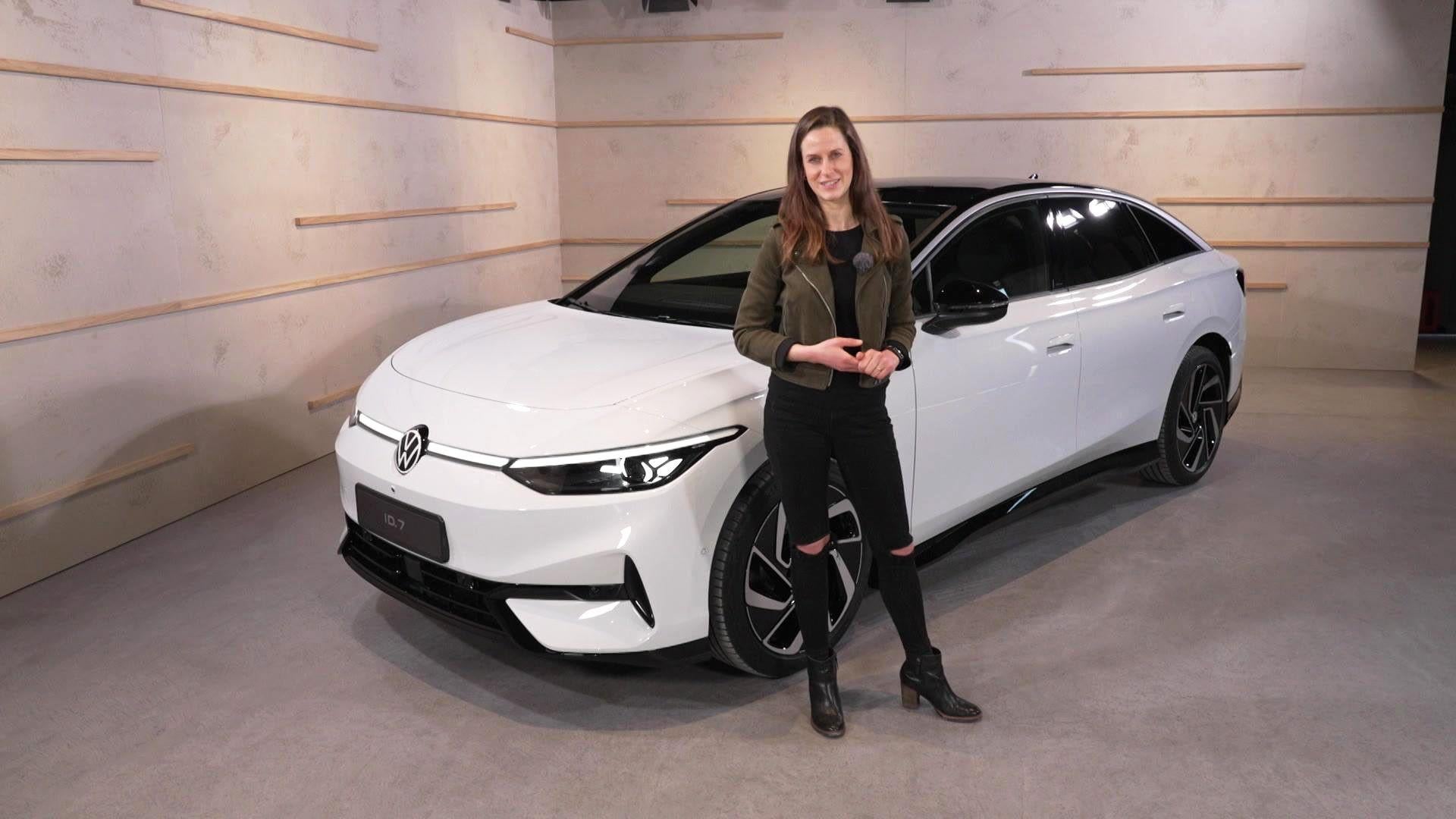 Thema u. a.: Auf Erprobungsfahrt  im VW ID.7