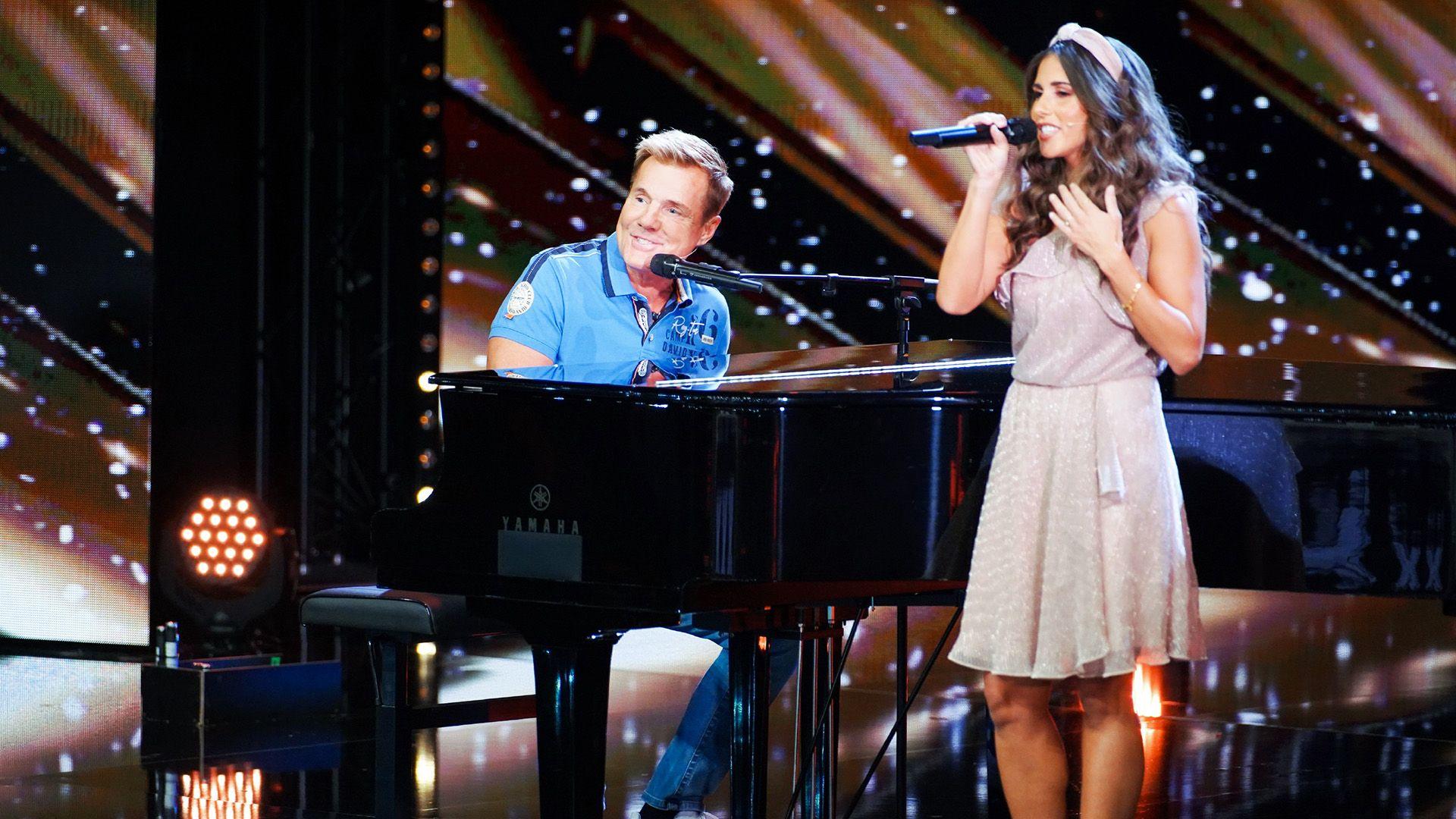 Dieter Bohlen und Sarah Lombardi singen das erste mal gemeinsam