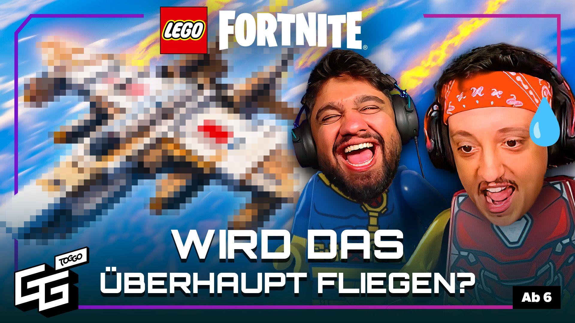 Wir bauen das krasseste LEGO Fortnite Flugzeug EVER