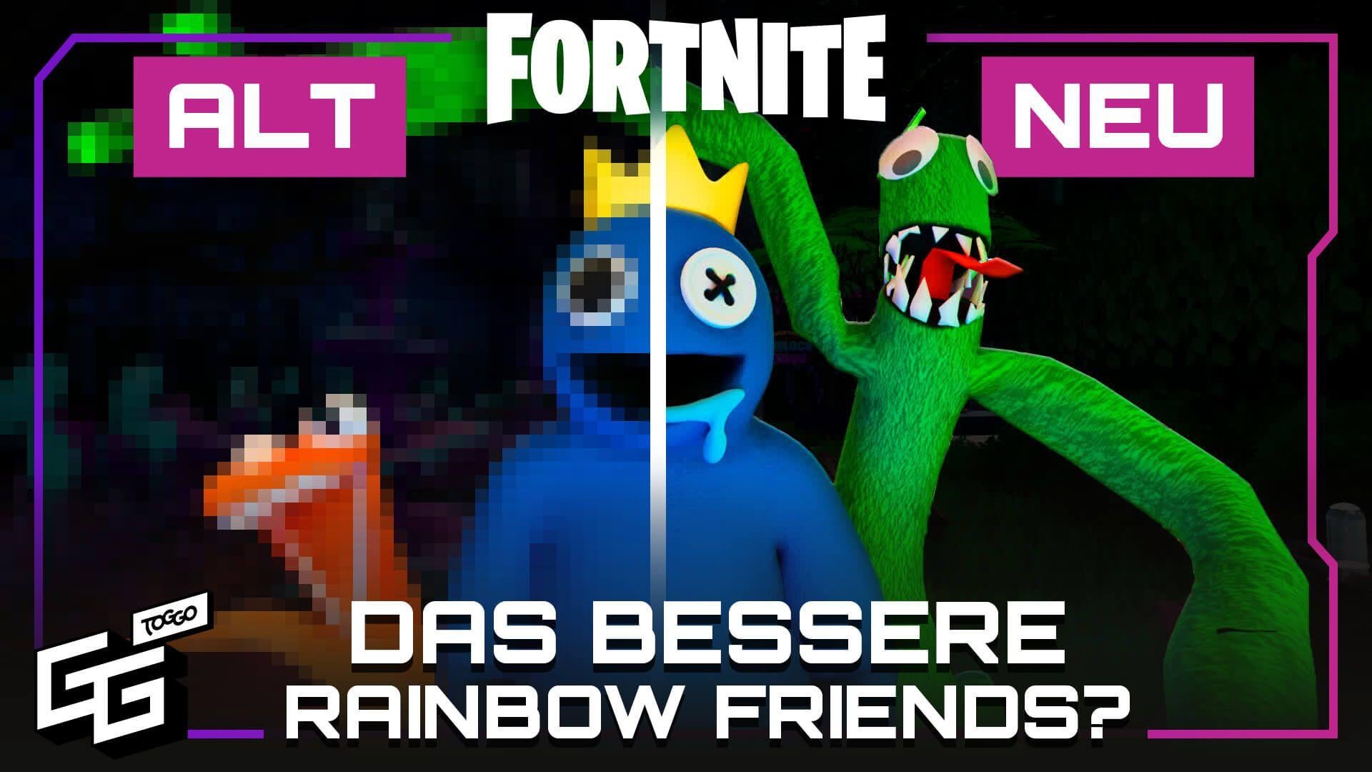 Ist Rainbow Friends in Fortnite besser?