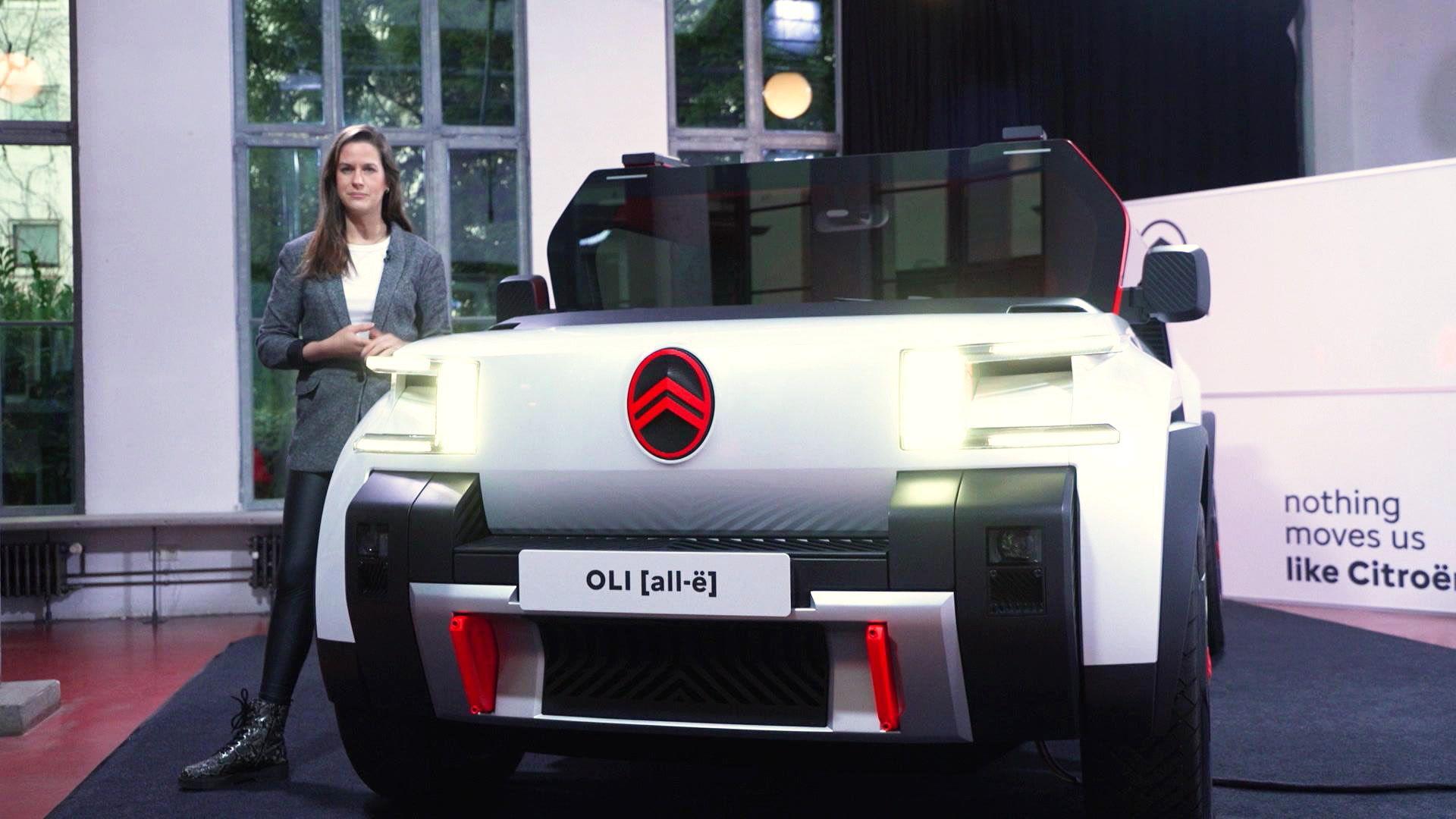 Thema u. a.: Citroens Pappe-Vision - Das Oli Concept Car