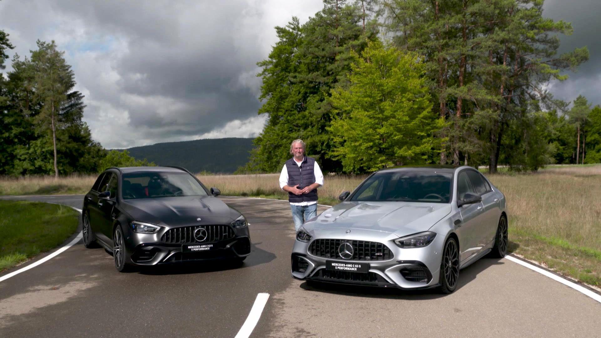 Thema u.a.: Der Mercedes AMG C 63 SE