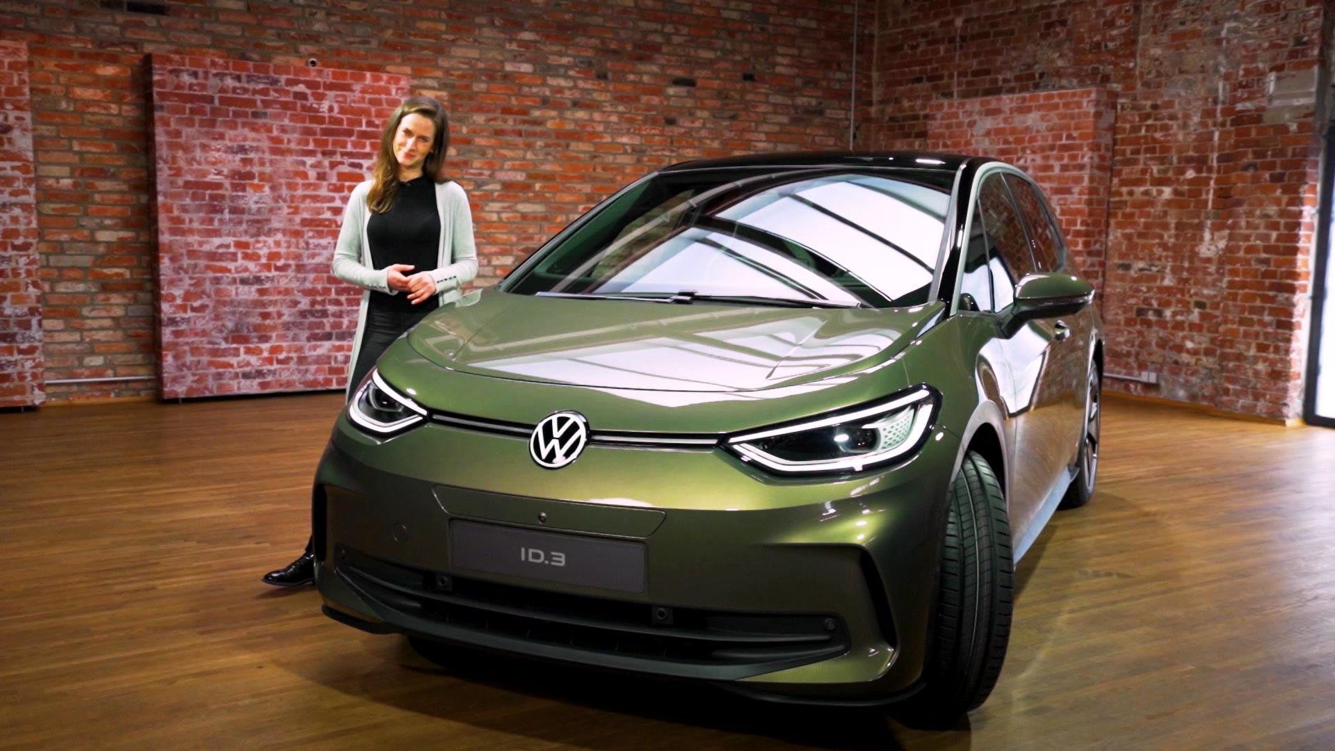 Thema u. a.: Volkswagens ID.3 bekommt ein Facelift