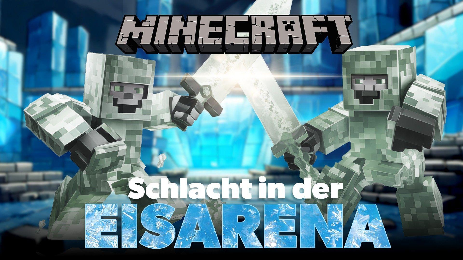 Übertriebene Schlacht in der Eis-Arena | Minecraft Folge 6