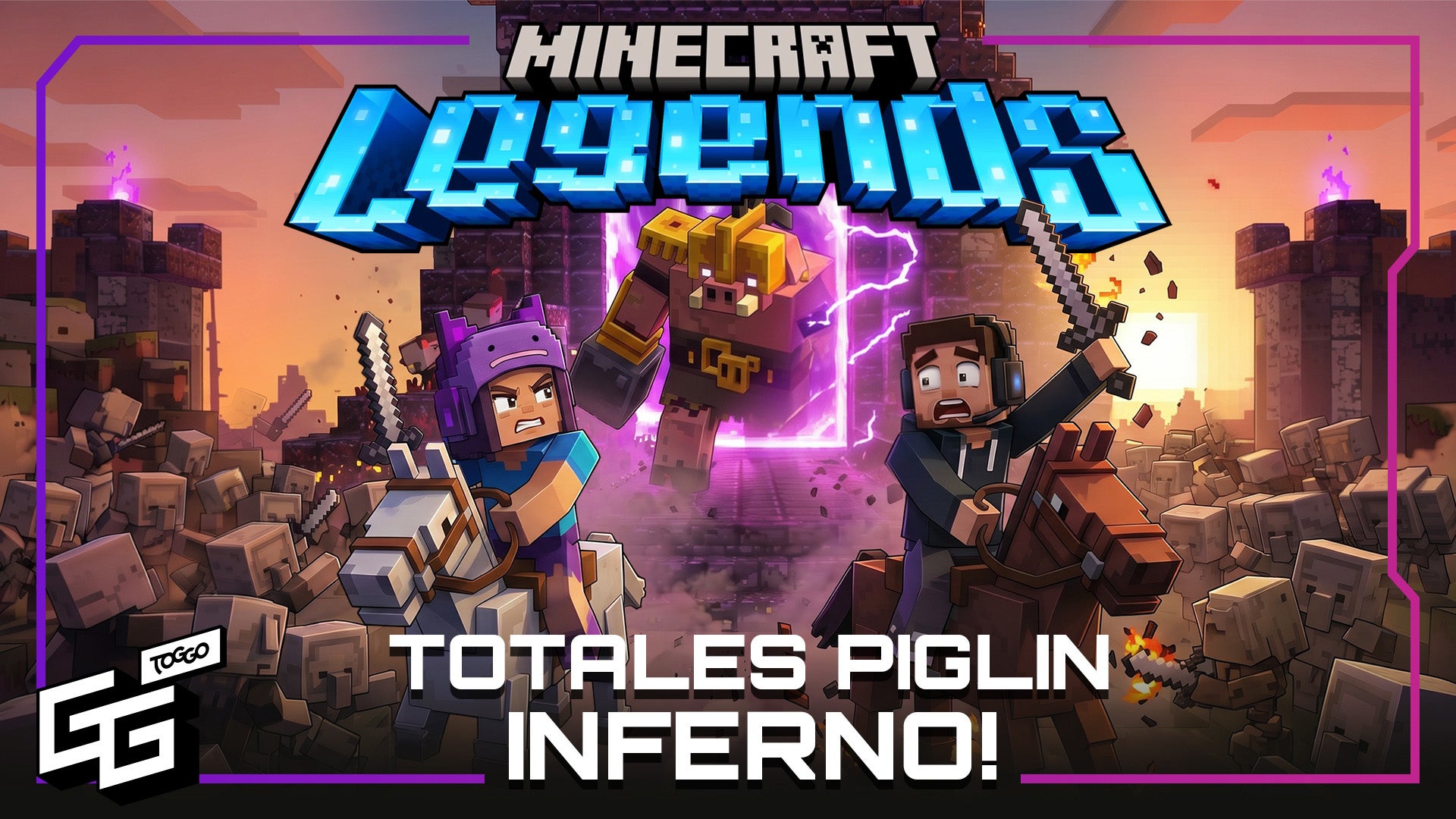 Aus dem Portal kommt nichts Gutes... | Minecraft Legends 2
