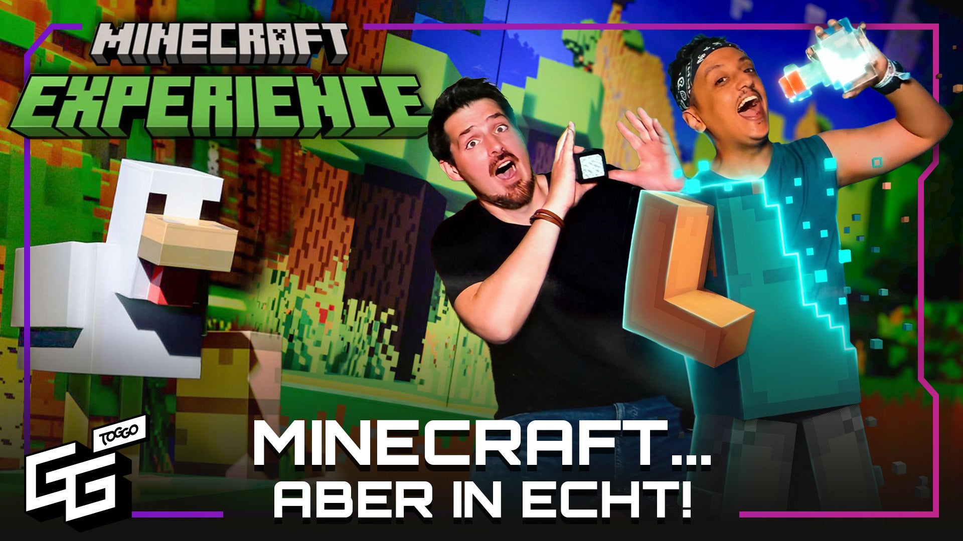 Total verrückt: Wir sind in Minecraft! | Minecraft Folge 63
