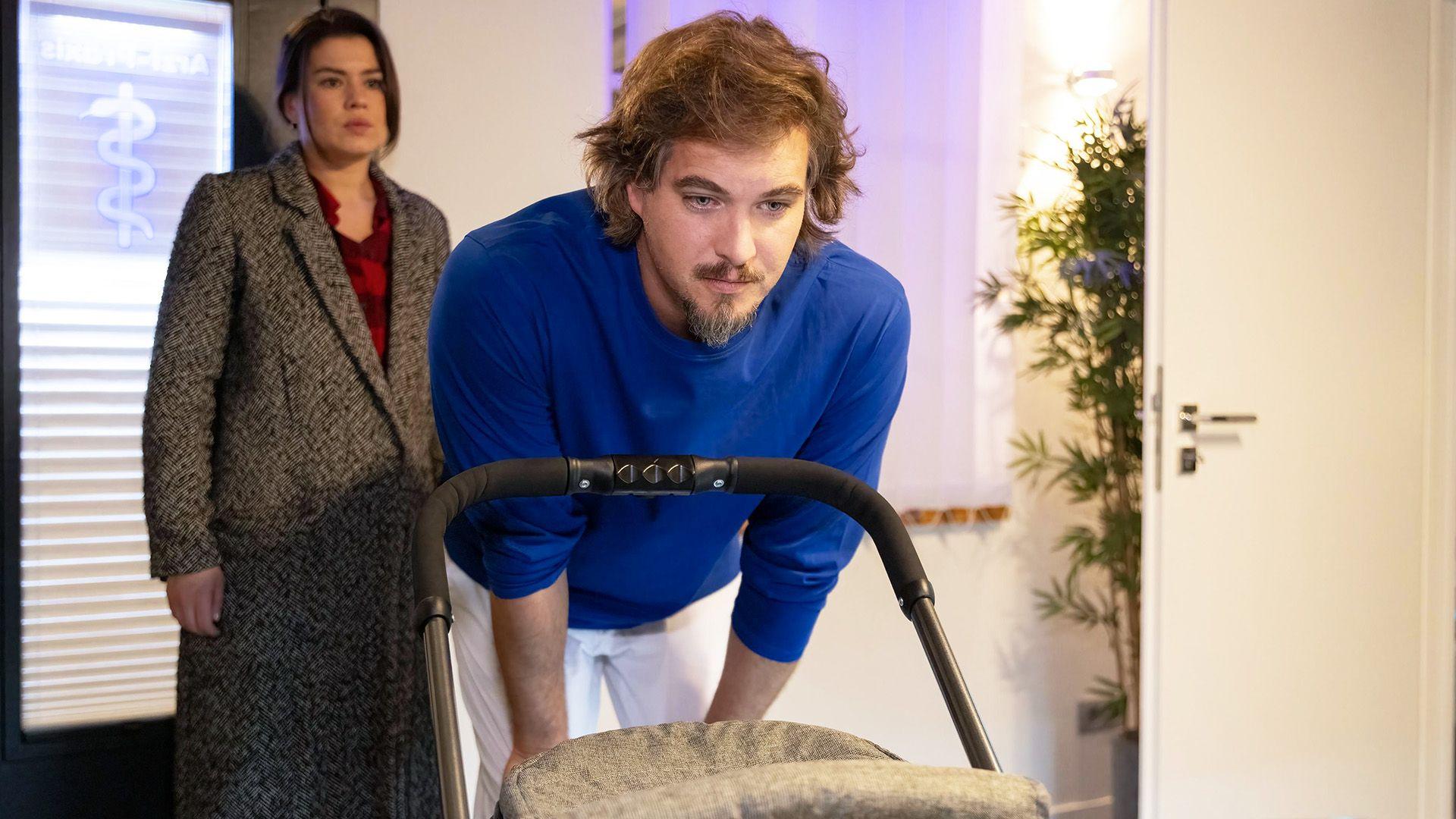 David entdeckt Vatergefühle.