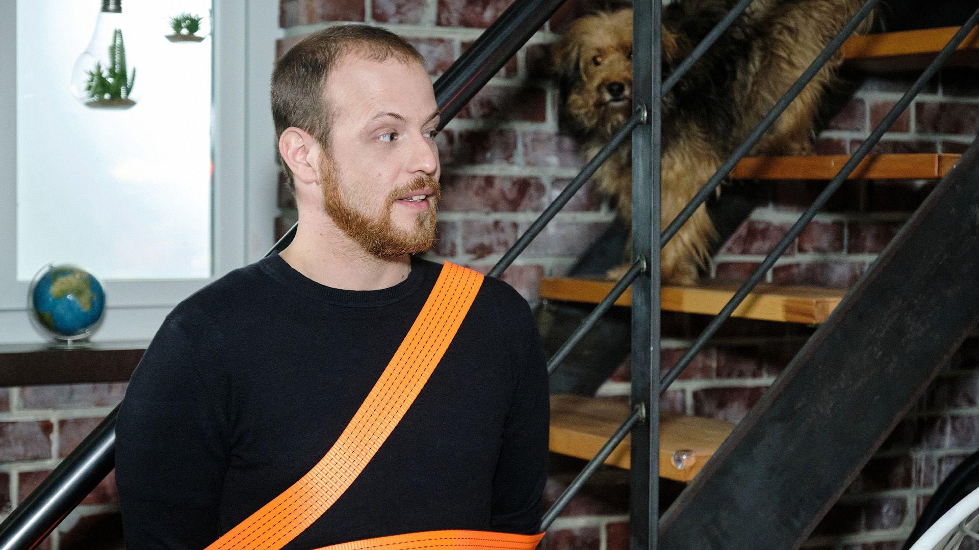 Tobias will, dass Stinker ihm aus seiner misslichen Lage hilft
