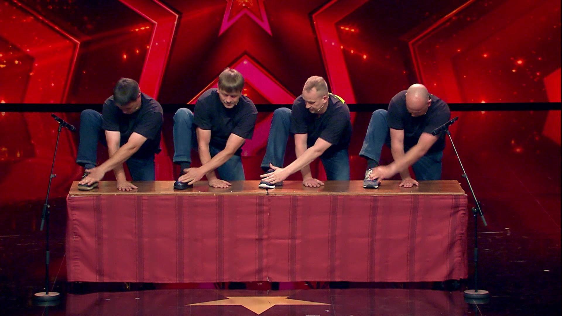 Breakdance, Akrobatik und Tischtrommel