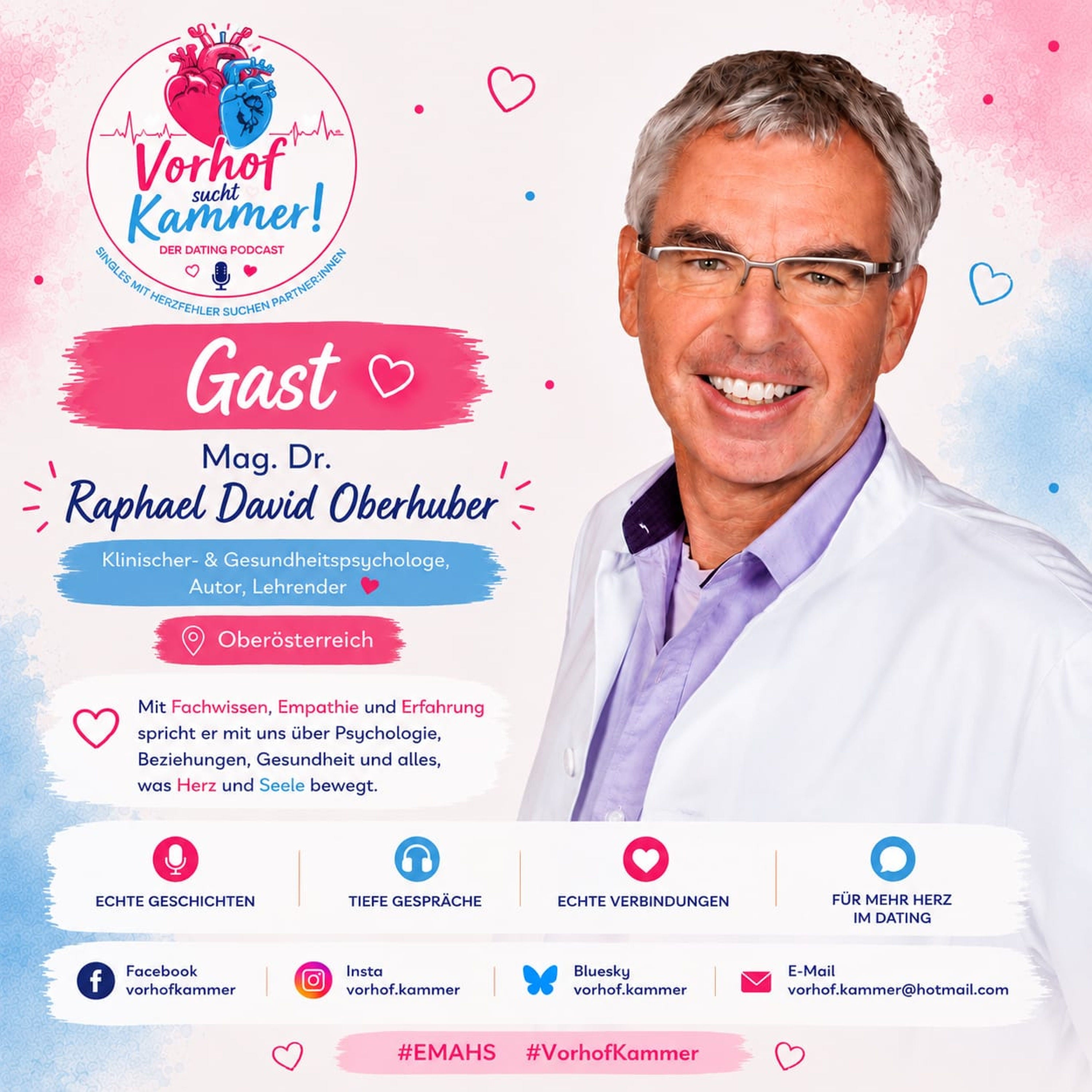 #1 - Im Gespräch mit Mag. Dr. Raphael David Oberhuber