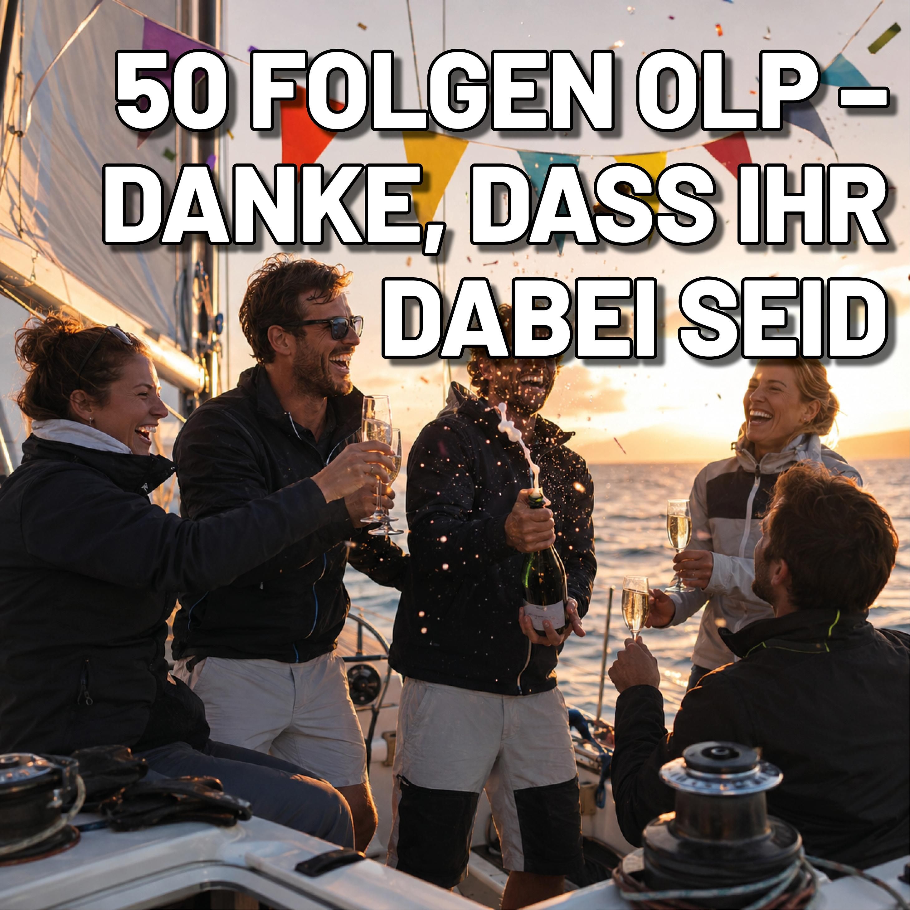 Zwei Jahre und 50 Folgen Segeln: Die Ocean Life Community feiert mit Sprachnachrichten unser Podcast-Jubiläum