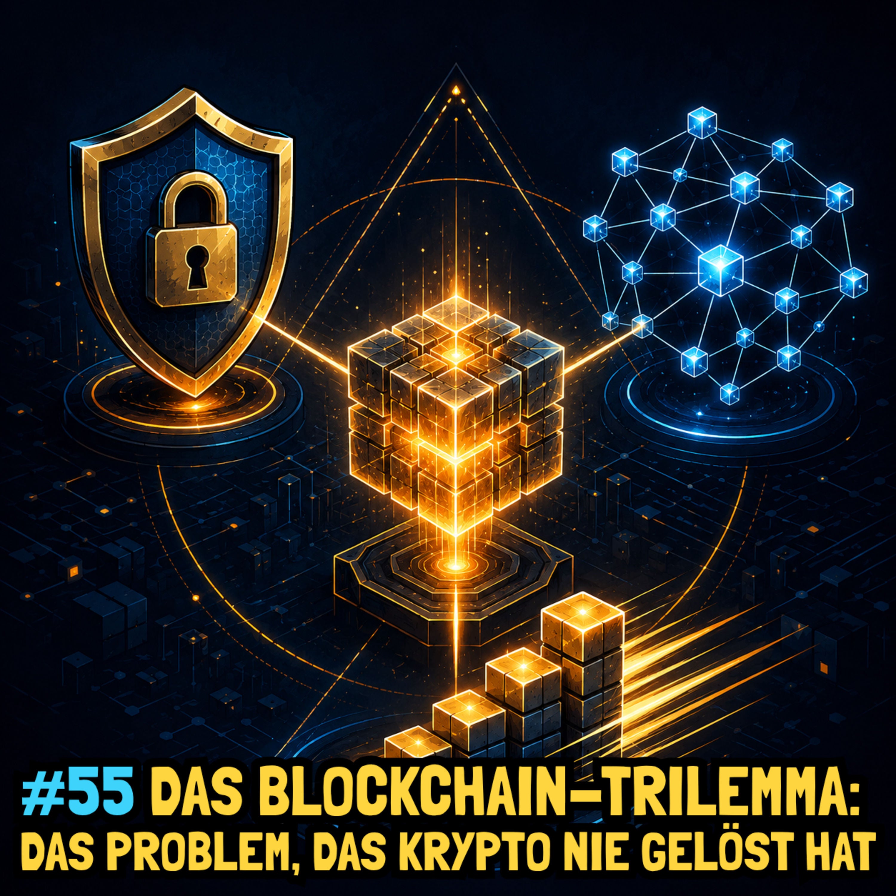 #55 Das Blockchain-Trilemma: Das Problem, das Krypto nie gelöst hat