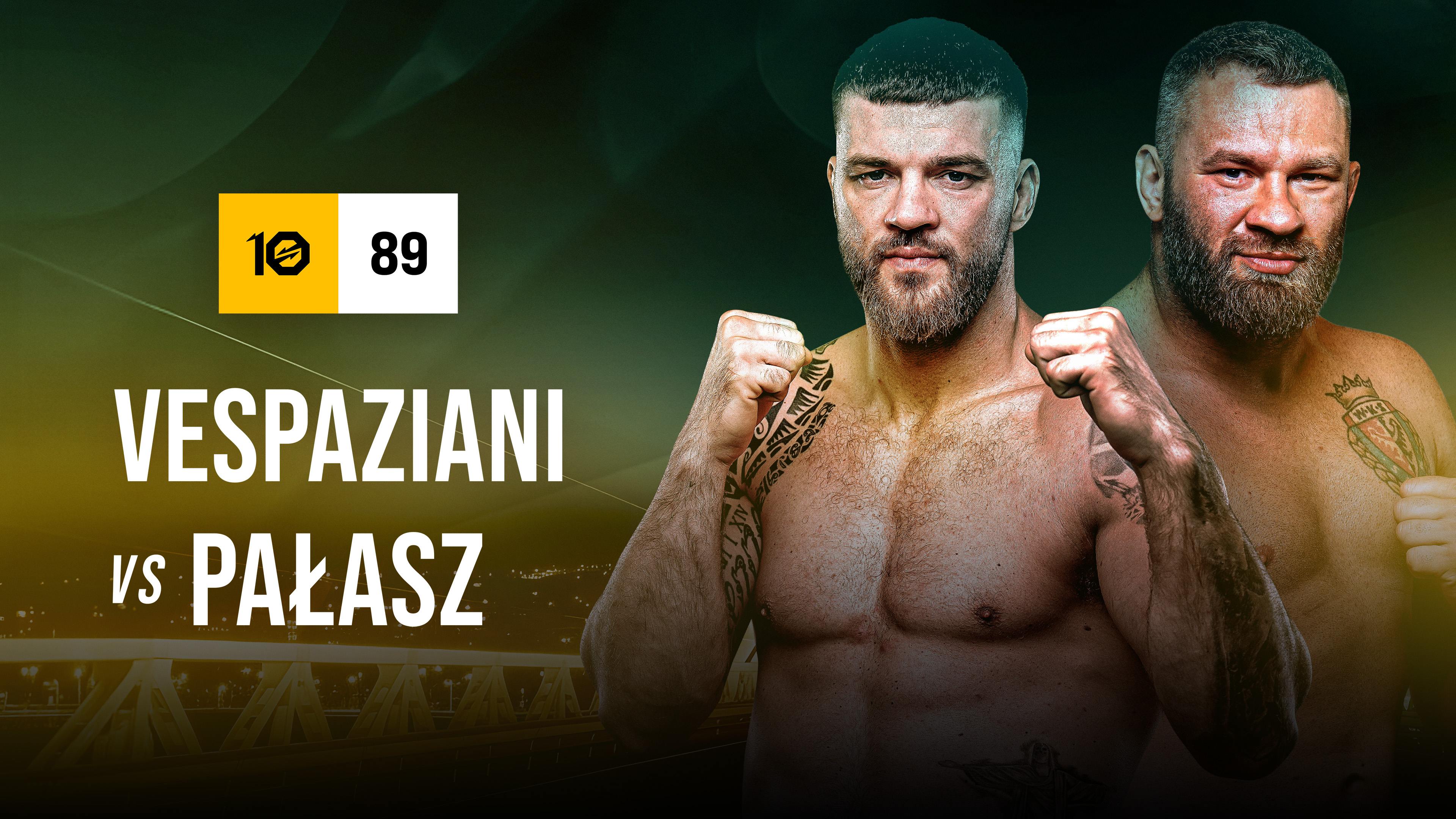 Patrick Vespaziani vs. Adam Palasz