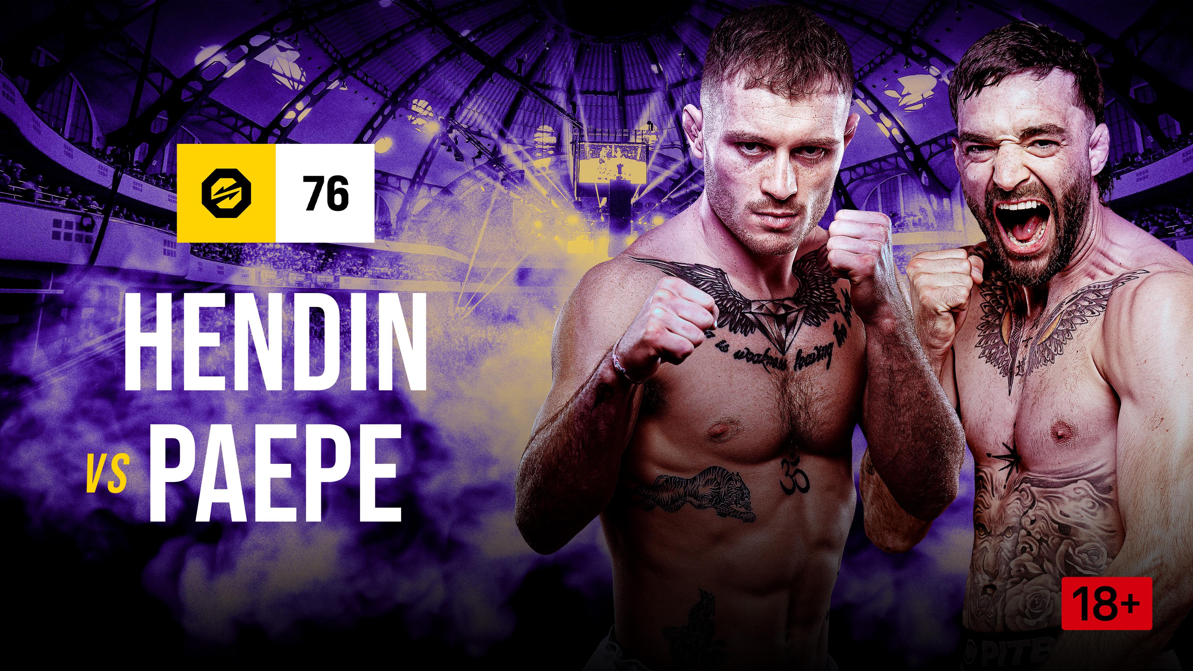 James Hendin vs. Ayton Paepe