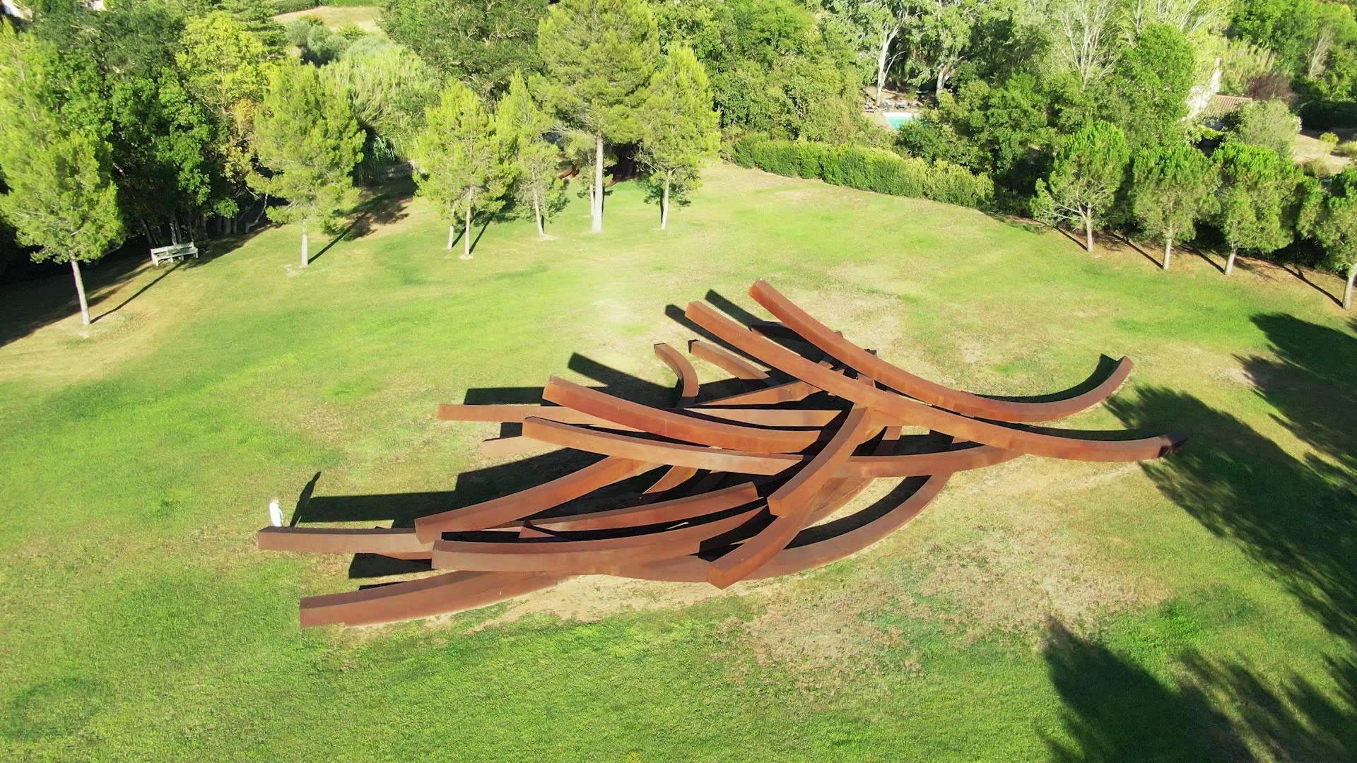 Bernar Venet - Kunst, die in den Himmel wächst