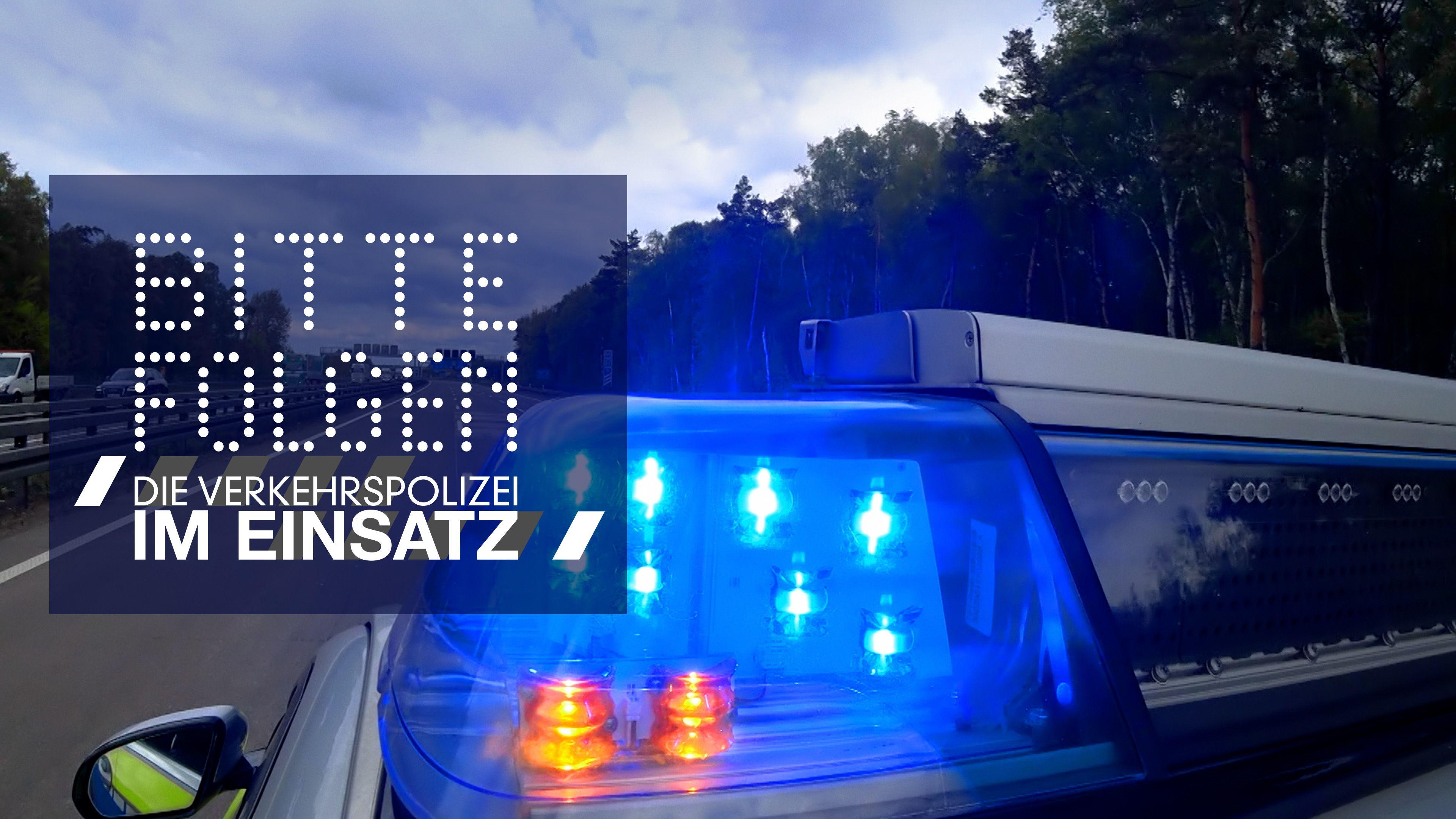 Bitte folgen! Die Verkehrspolizei im Einsatz