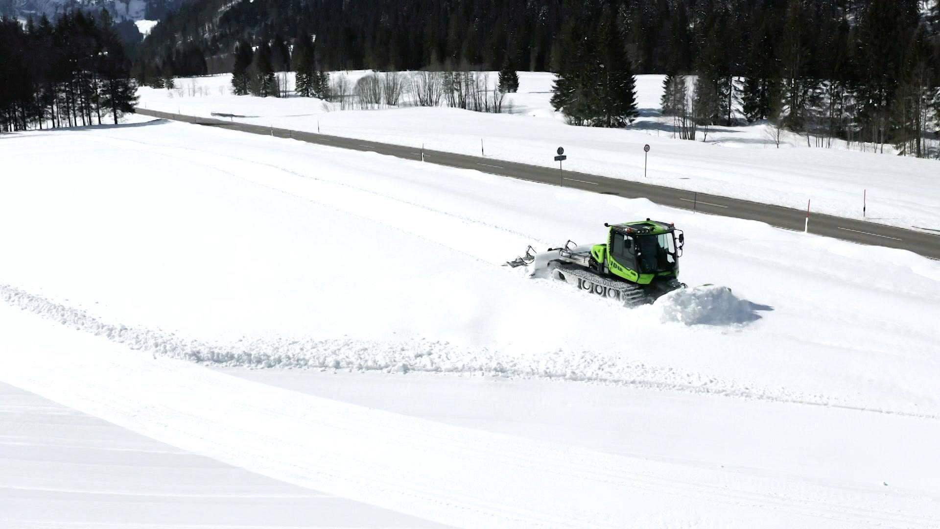 Thema u. a.: So entsteht die perfekte Schneeschicht