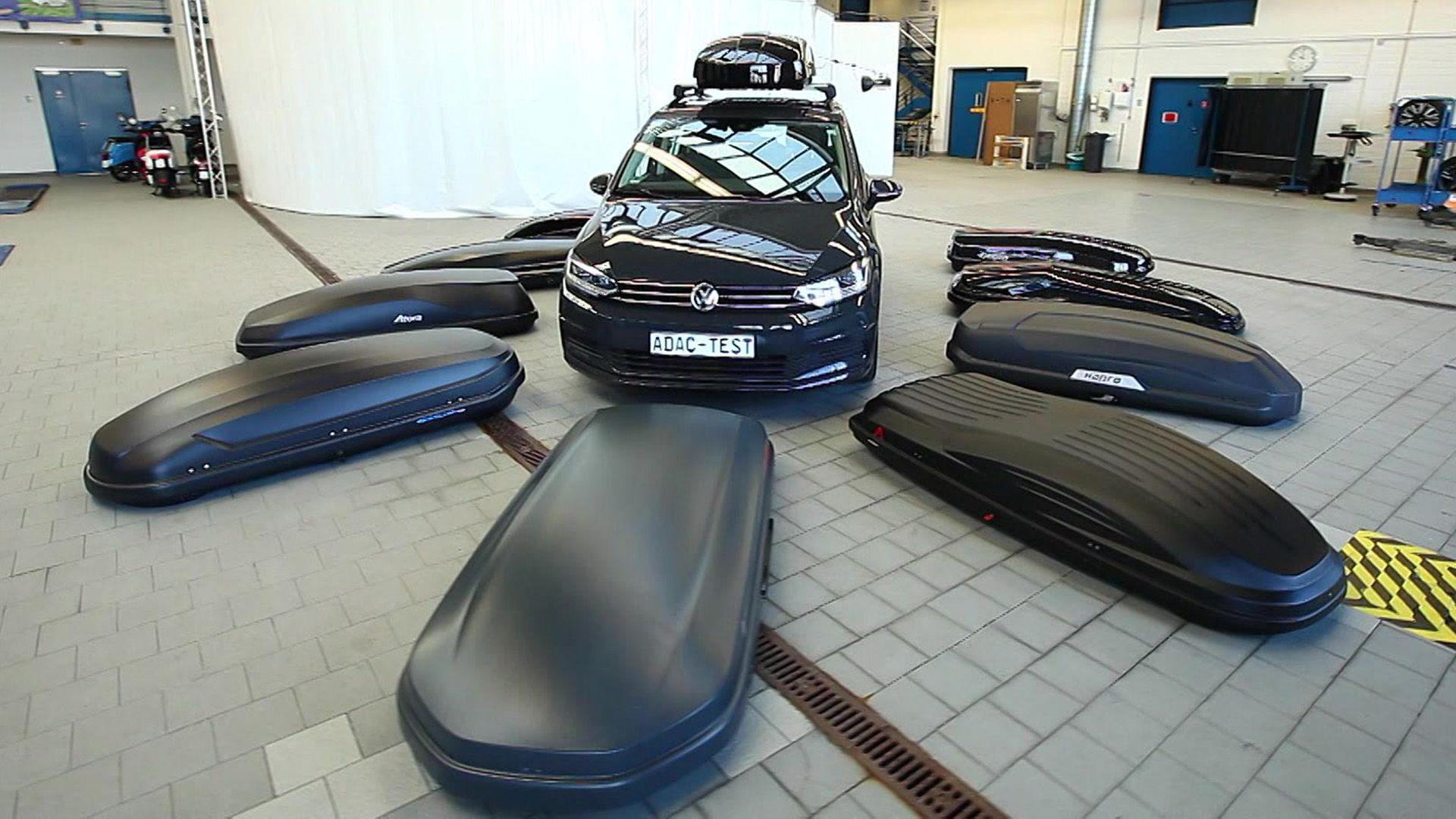 Thema u.a.: Der ADAC-Test - Was taugen Dachboxen?