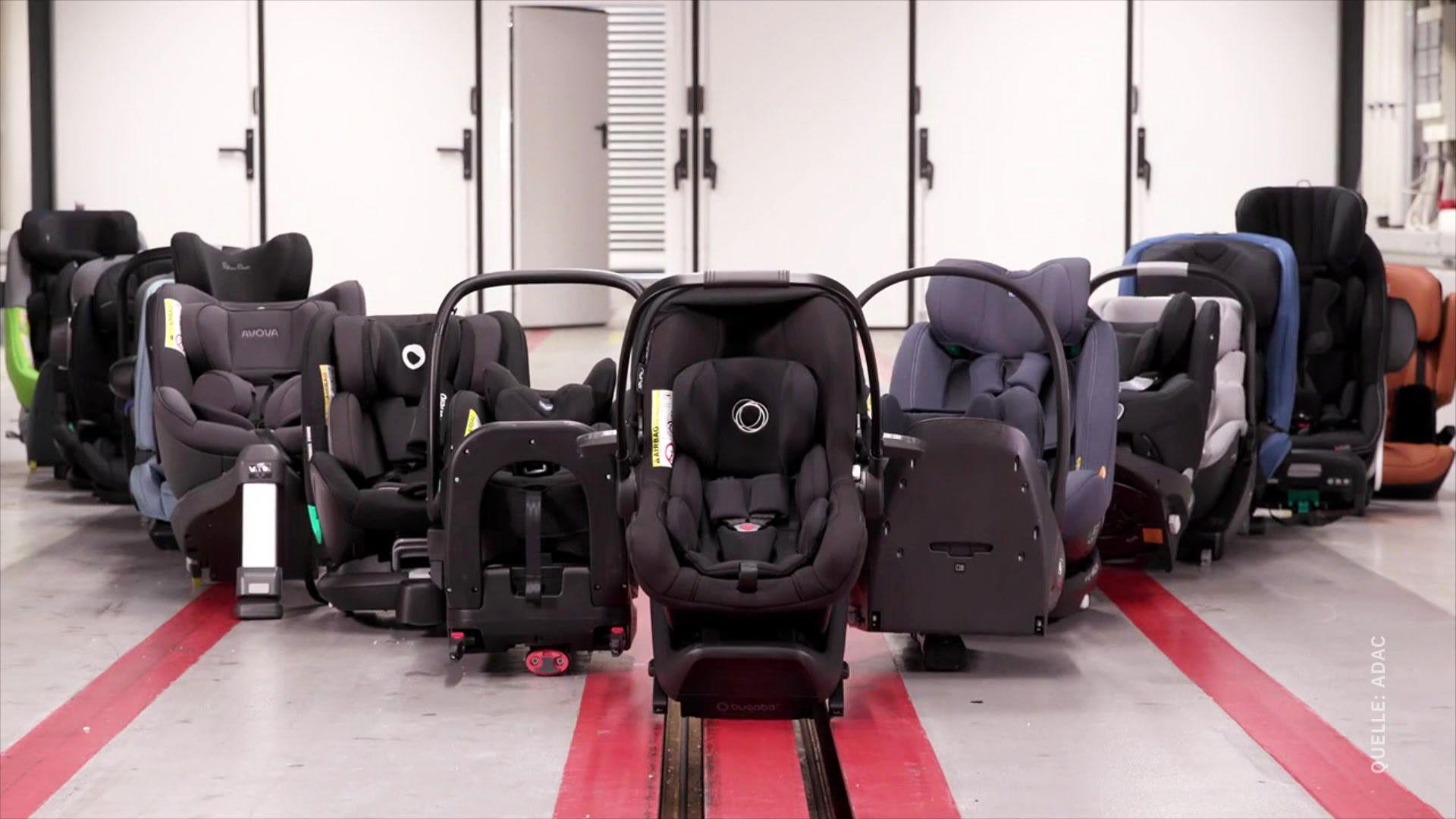 Thema u. a.: Der ADAC testet Kindersitze