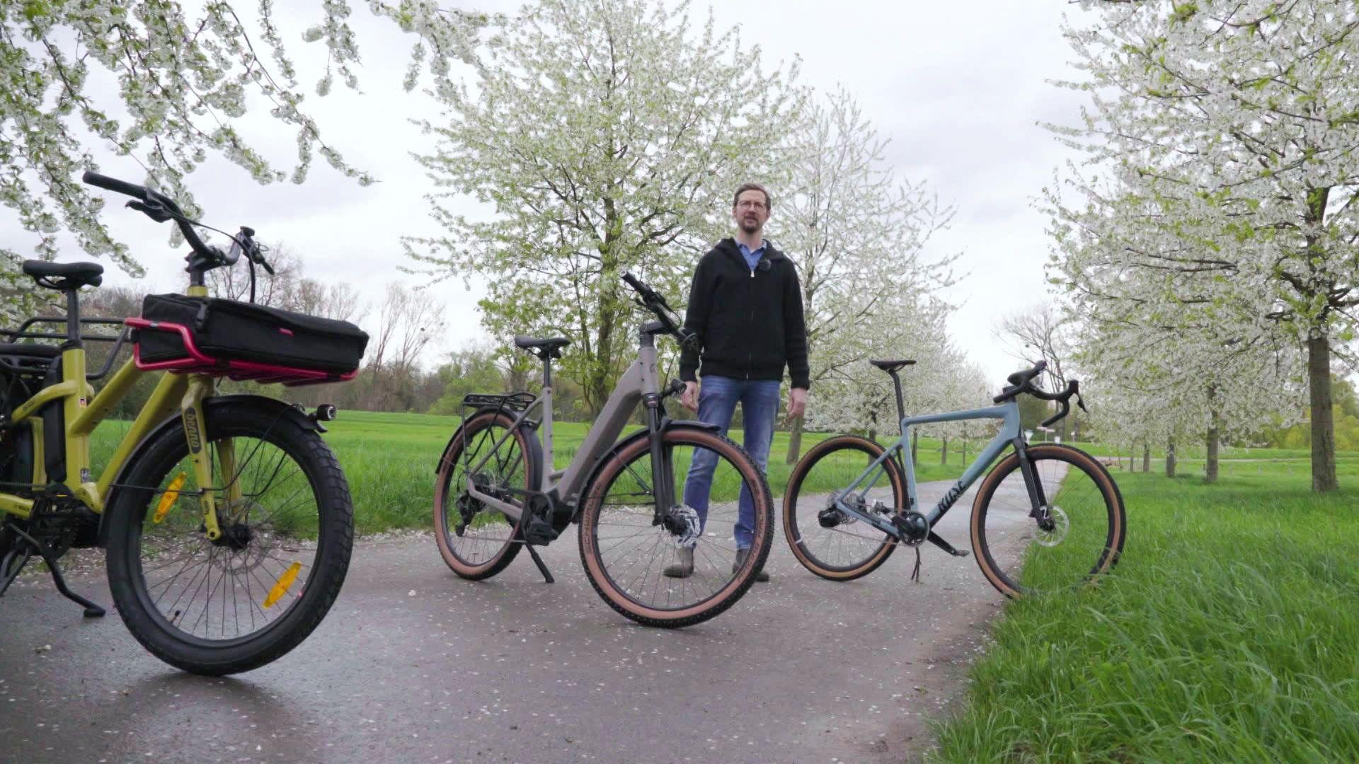 Thema u. a.: Welche Radtypen gibt es und was taugen sie?