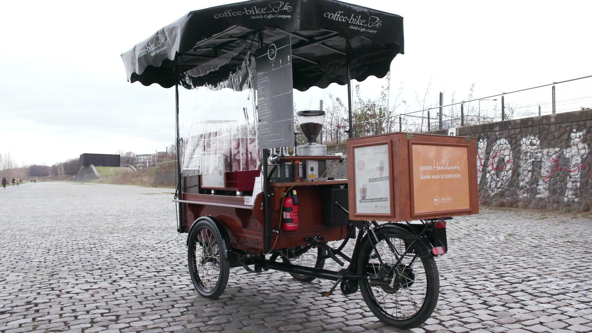 Thema u.a.: Coffee-to-go auf drei Rädern - Das Coffee-Bike