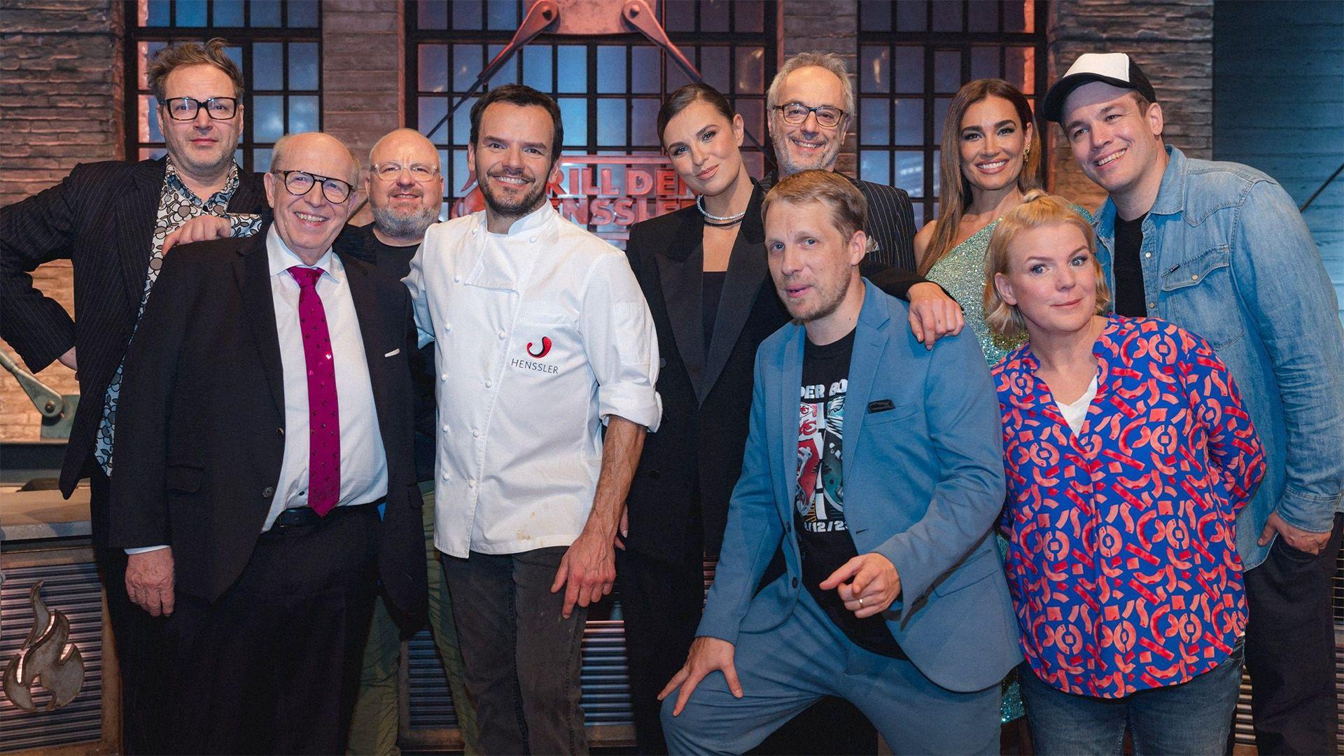 Paul Panzer, Mirja Boes, Oliver Pocher, Jan van Weyde, 10 Jahre Grill den Henssler
