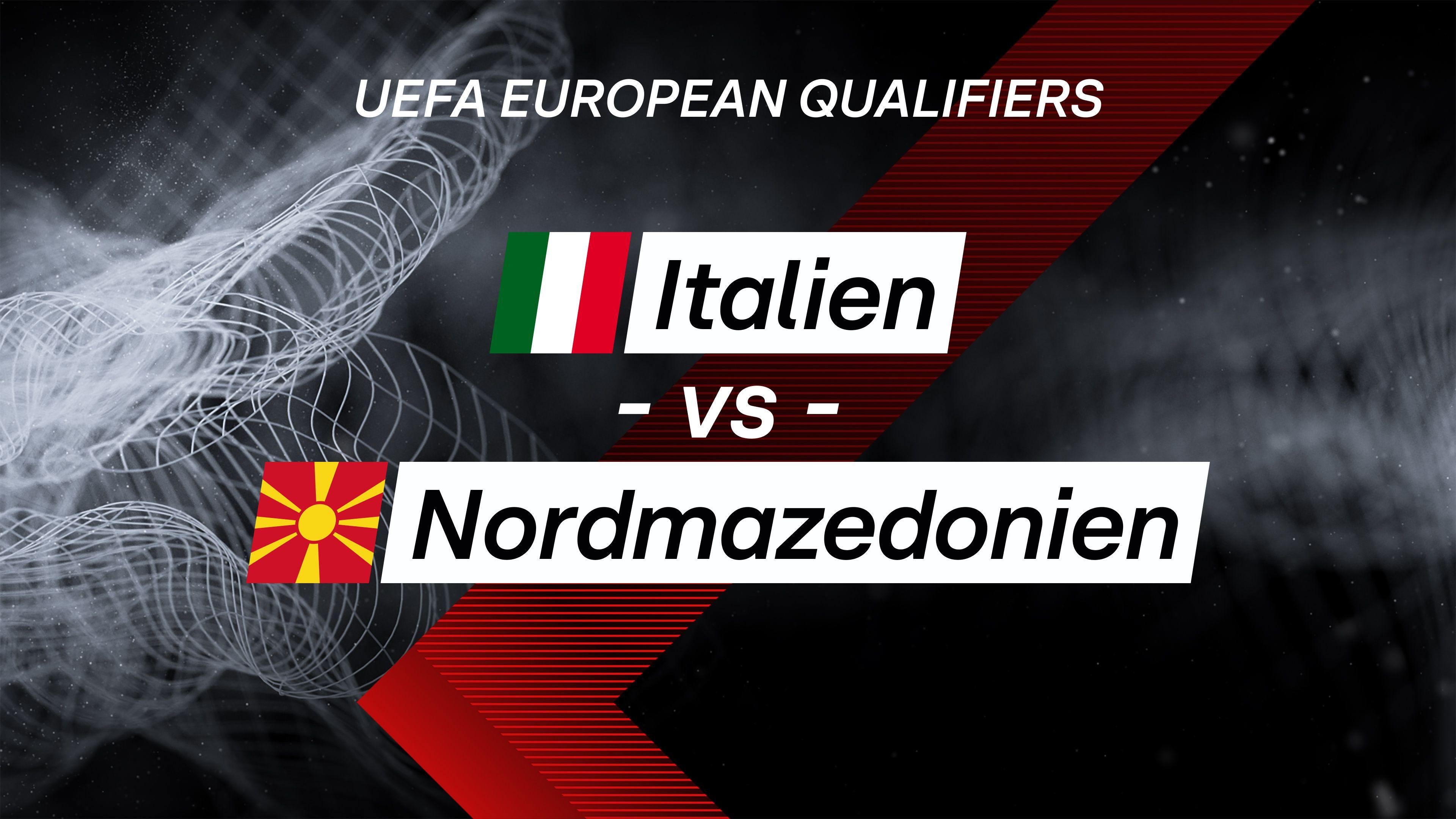 Italien - Nordmazedonien