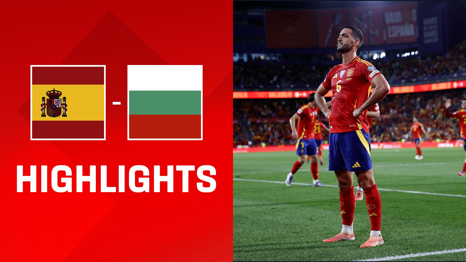 Spanien vs. Bulgarien