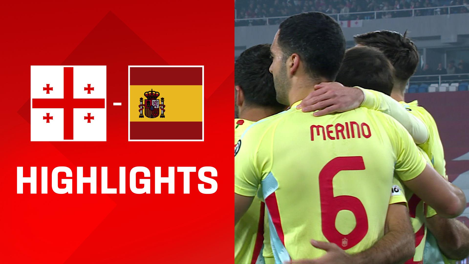 Georgien vs. Spanien