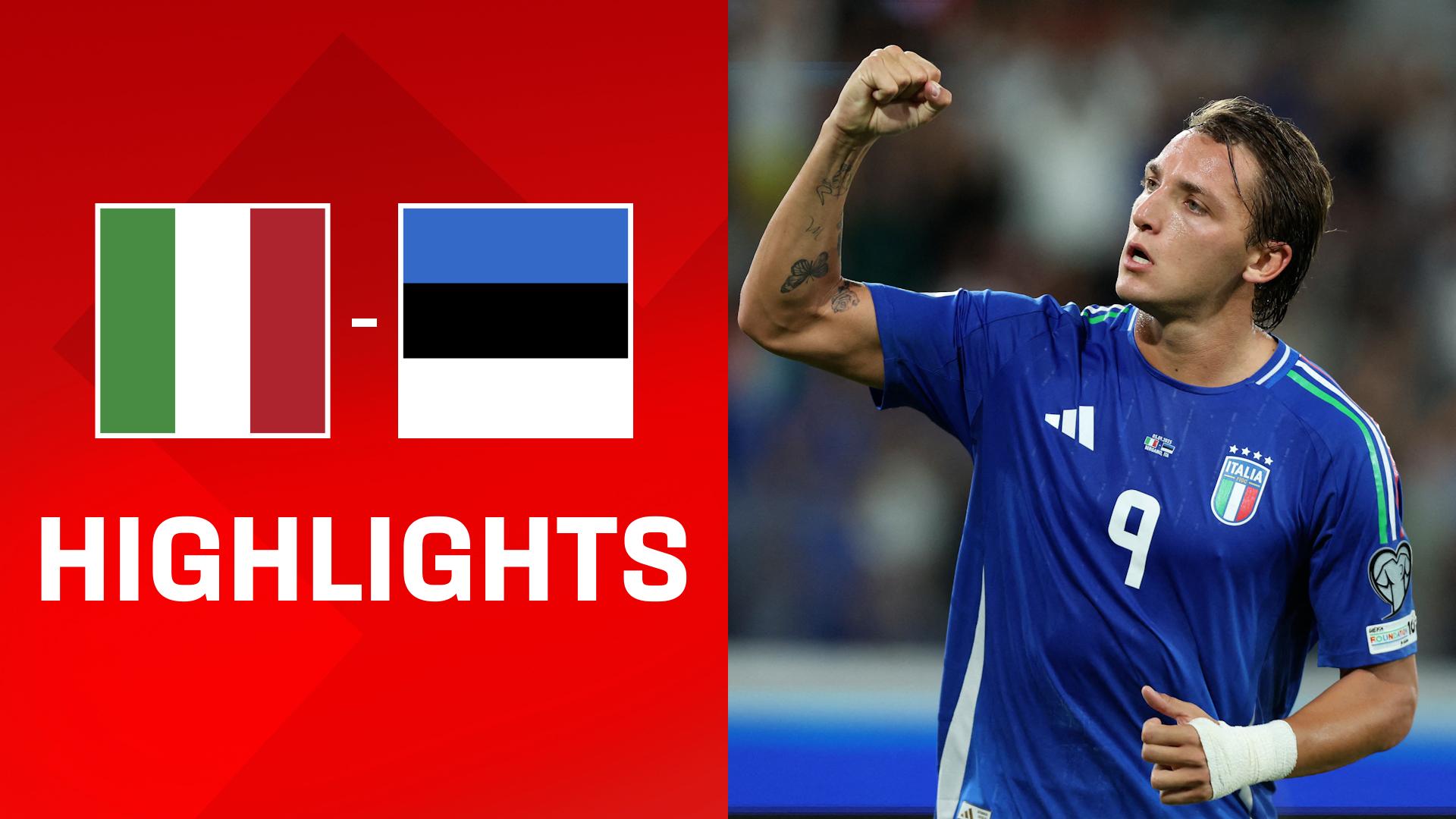 Italien vs. Estland