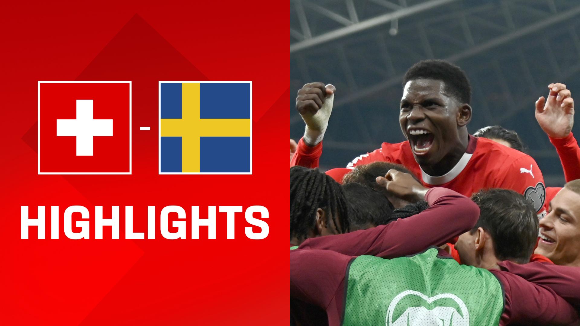 Schweiz vs. Schweden