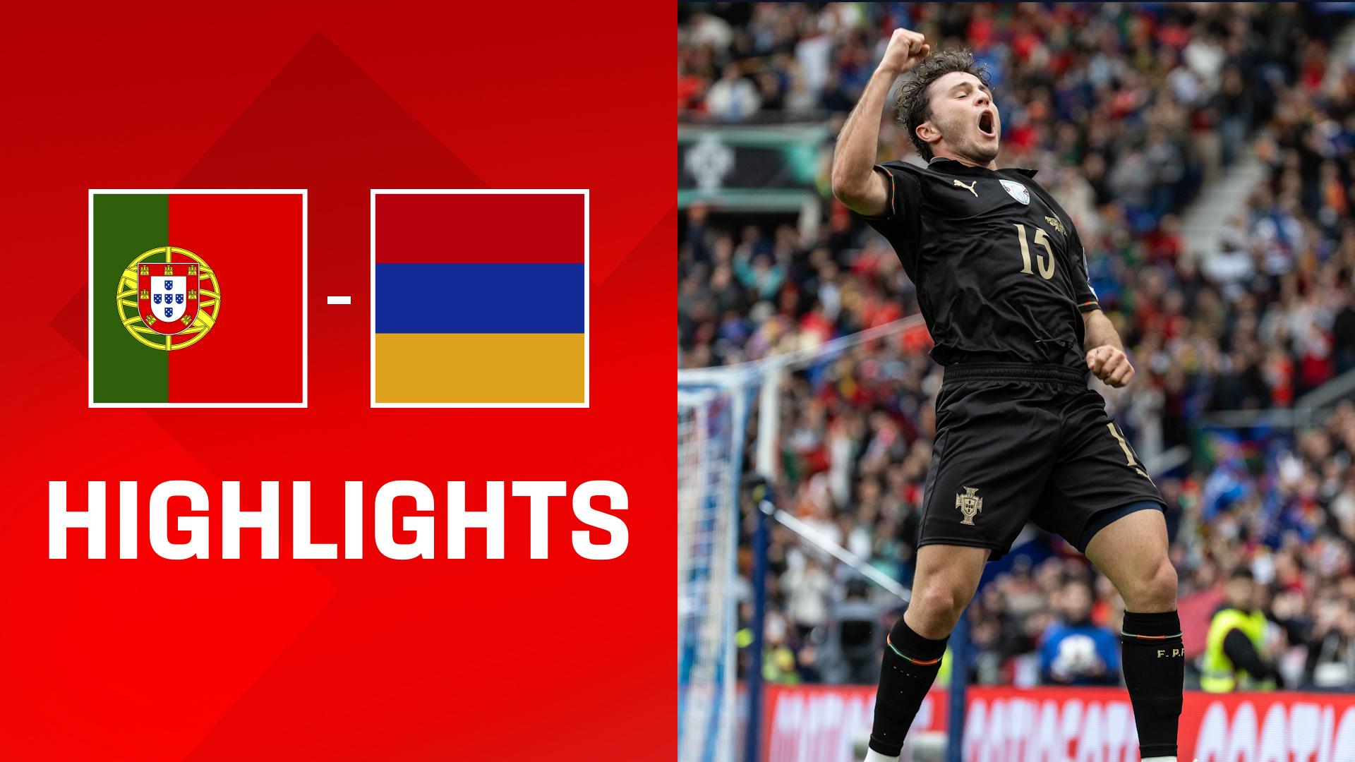 Portugal vs. Armenien